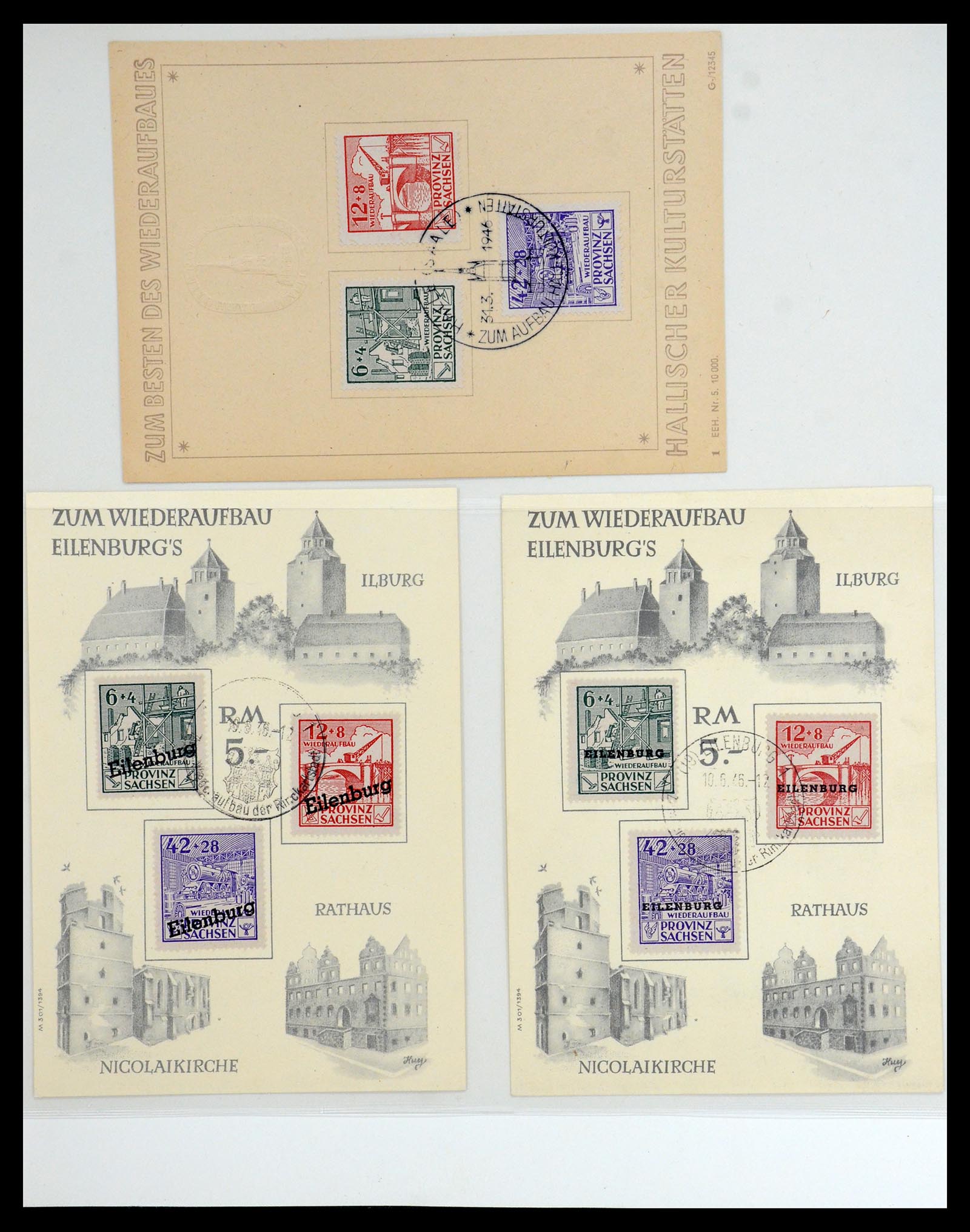 35885 017 - Postzegelverzameling 35885 Duitsland Sovjet Zone 1945-1949.