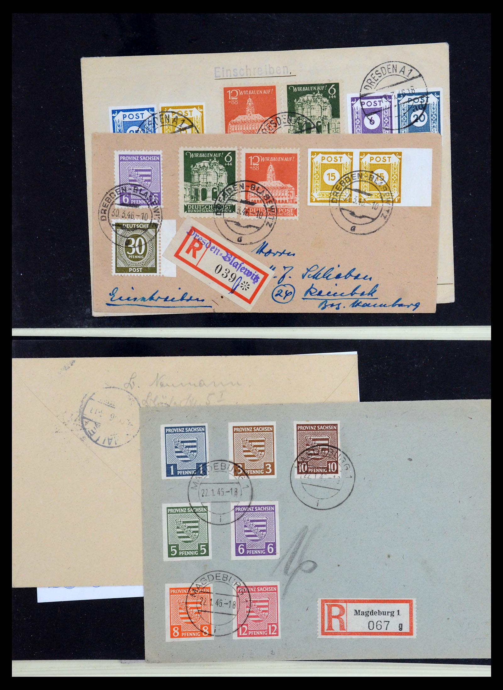 35885 022 - Stamp Collection 35885 Germany Soviet Zone 1945-1949.