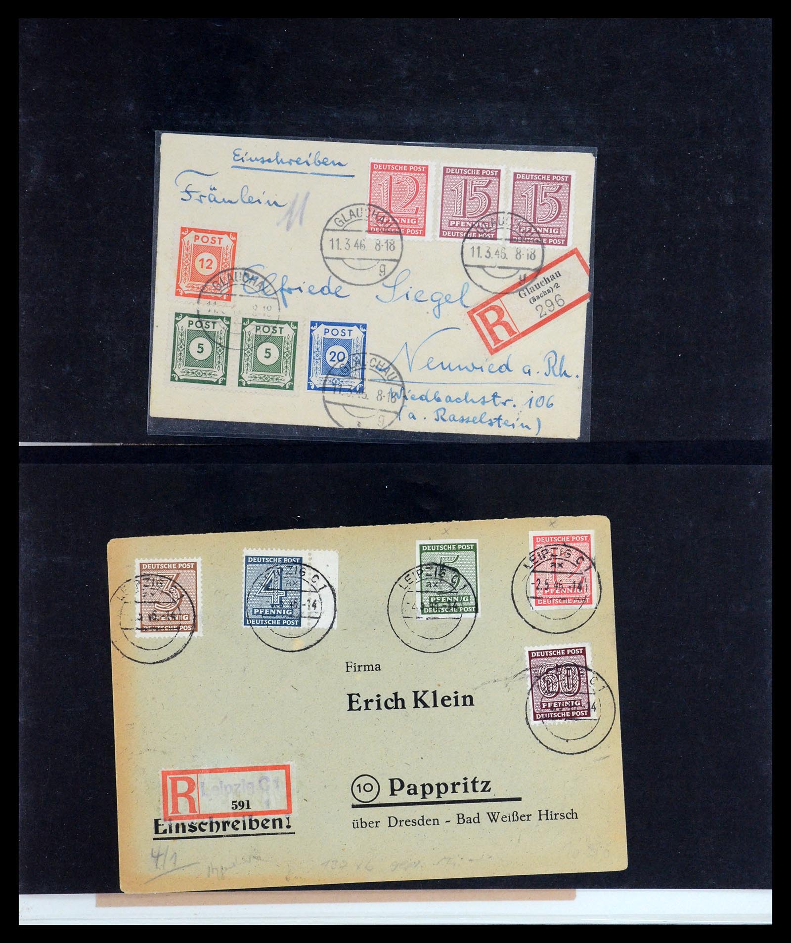 35885 033 - Stamp Collection 35885 Germany Soviet Zone 1945-1949.