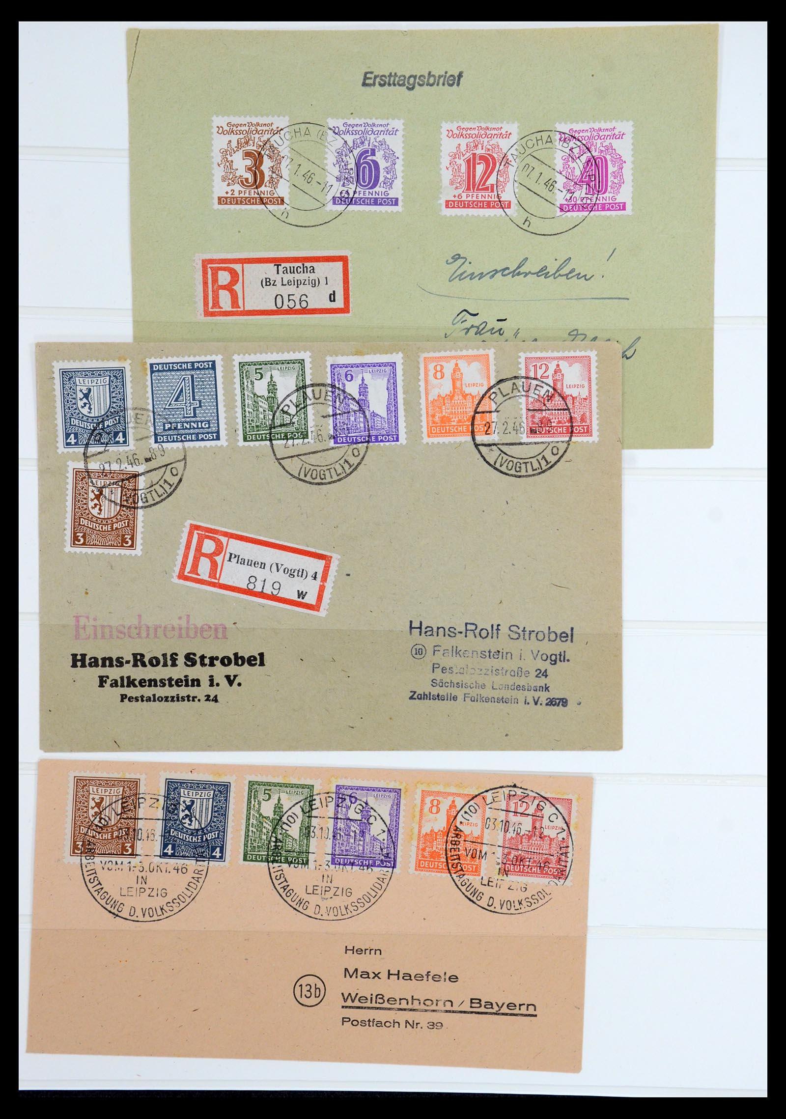 35885 035 - Stamp Collection 35885 Germany Soviet Zone 1945-1949.