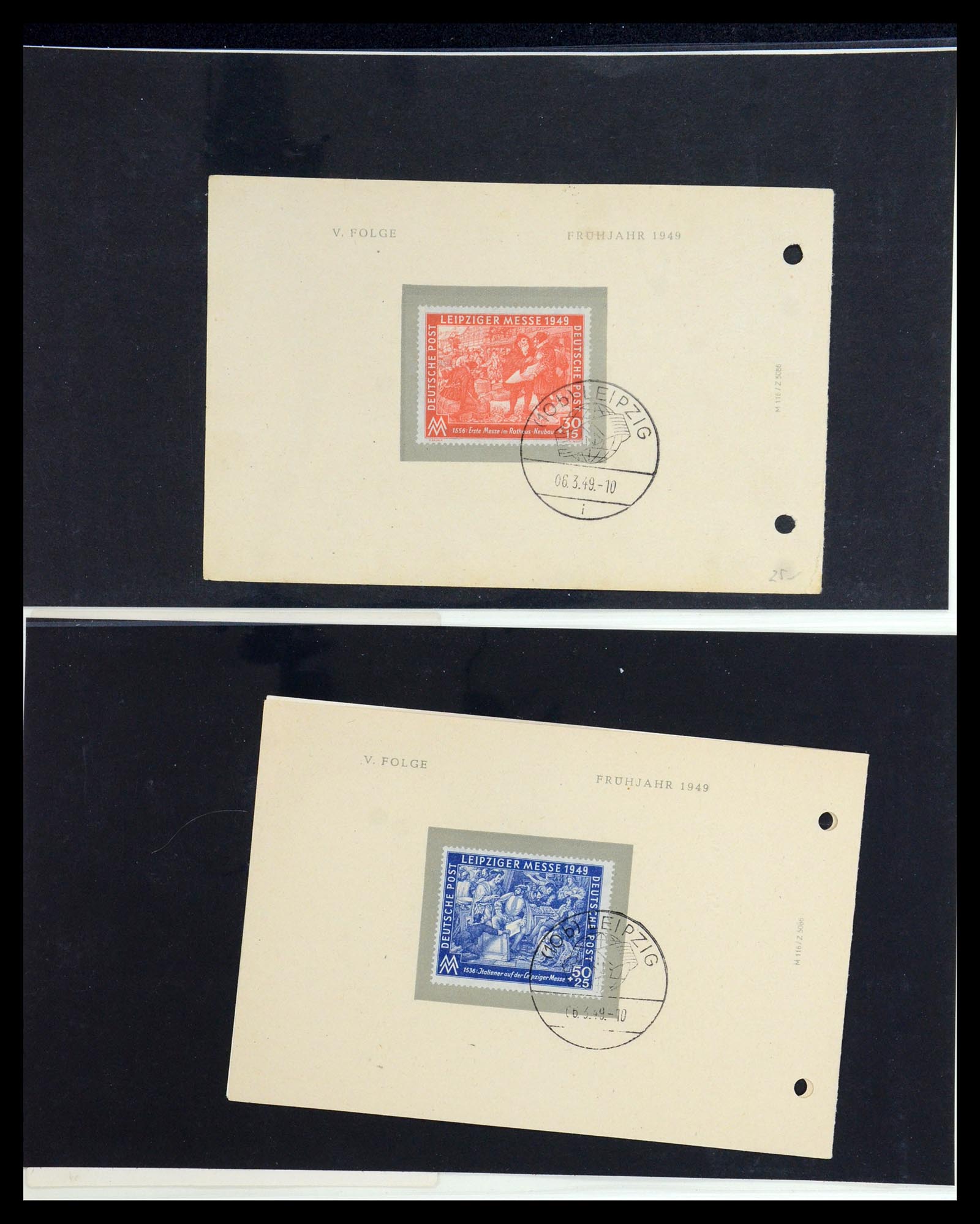 35885 047 - Stamp Collection 35885 Germany Soviet Zone 1945-1949.