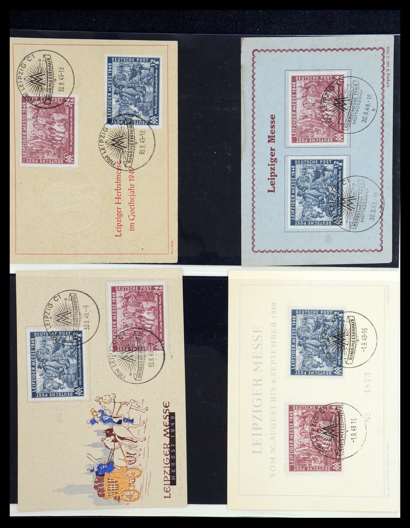 35885 048 - Stamp Collection 35885 Germany Soviet Zone 1945-1949.