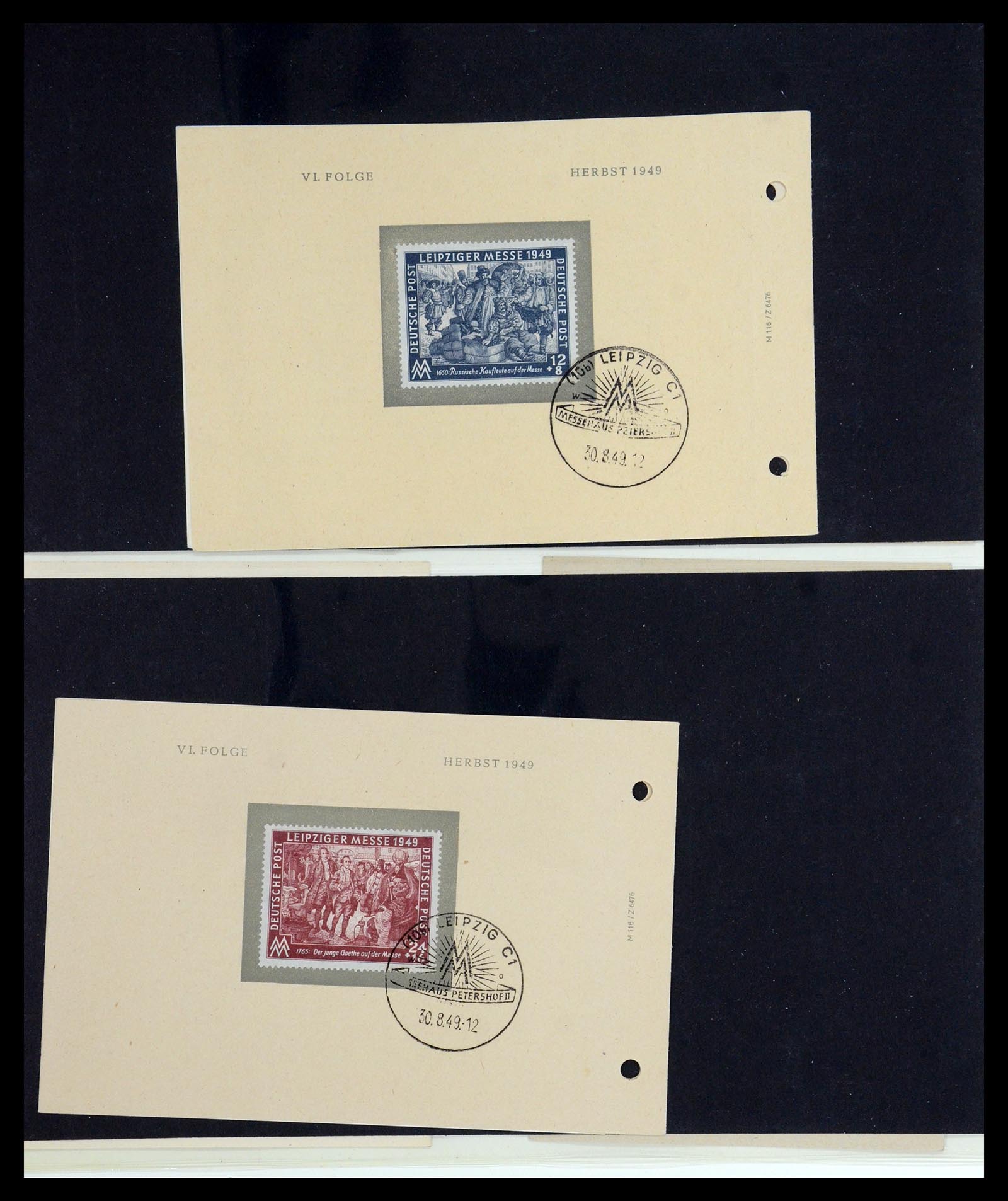35885 049 - Stamp Collection 35885 Germany Soviet Zone 1945-1949.