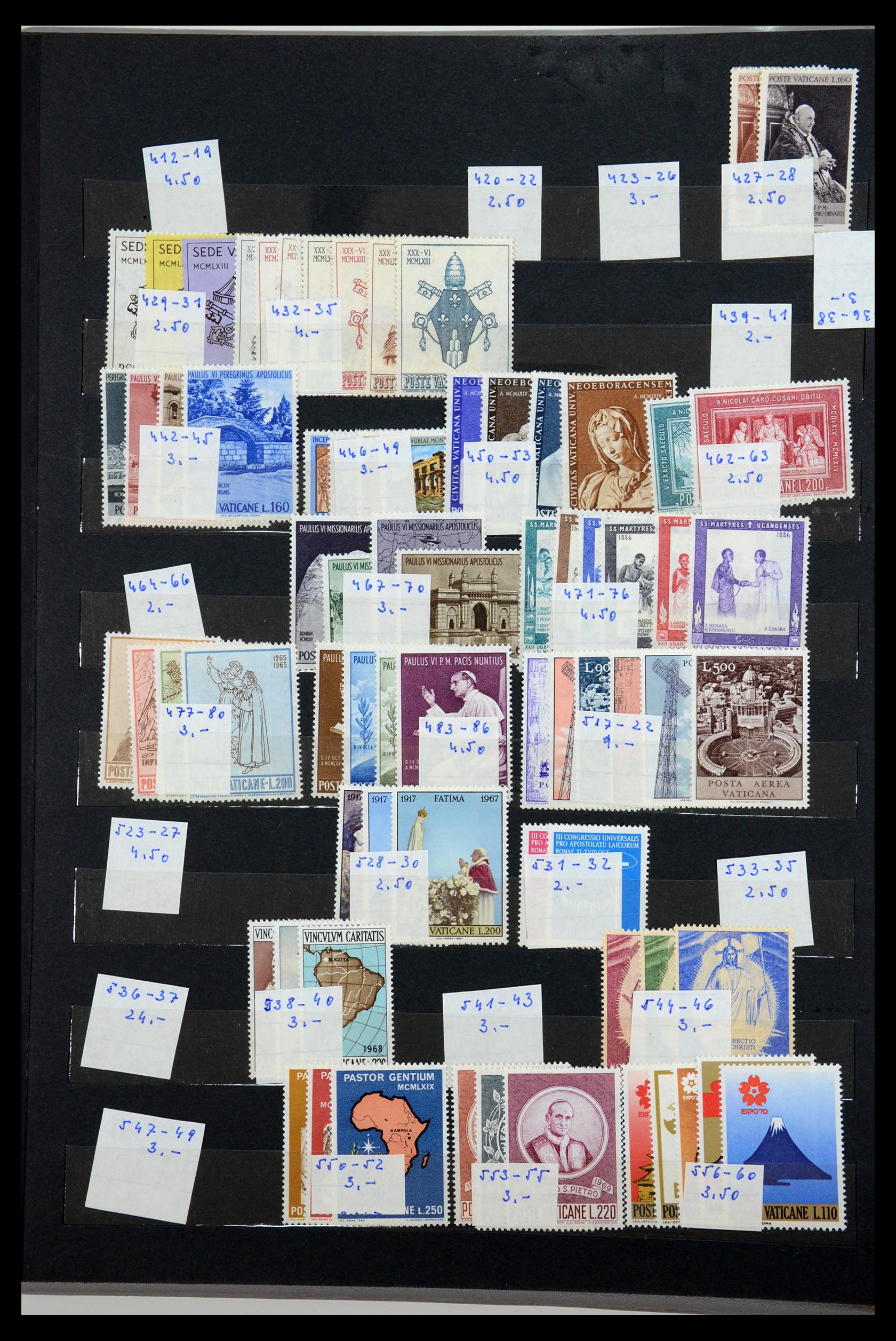 35886 004 - Postzegelverzameling 35886 Wereld 1840-1990.