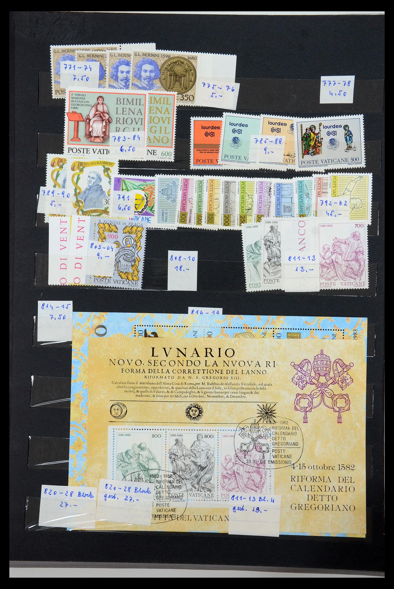 35886 008 - Postzegelverzameling 35886 Wereld 1840-1990.
