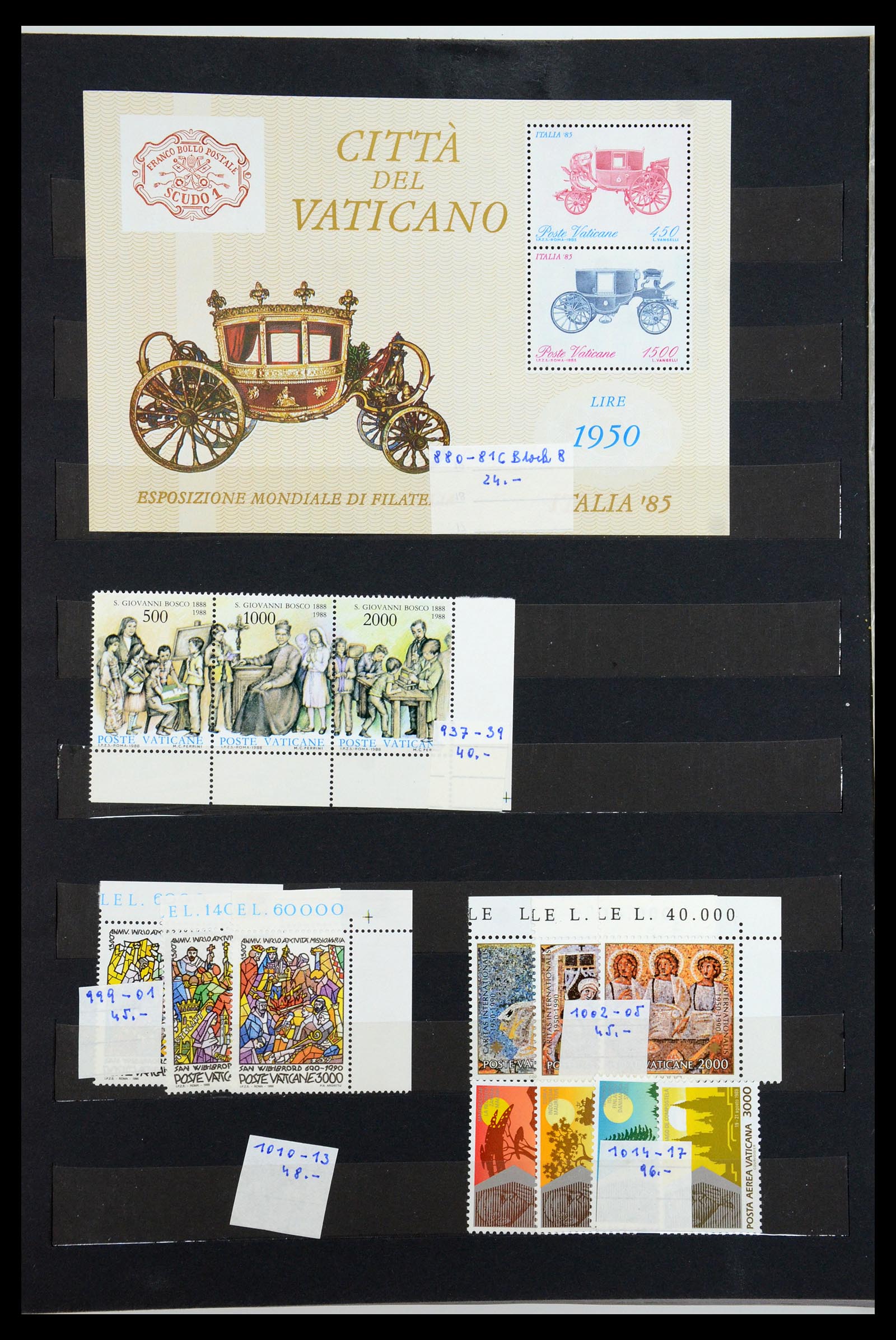 35886 010 - Postzegelverzameling 35886 Wereld 1840-1990.