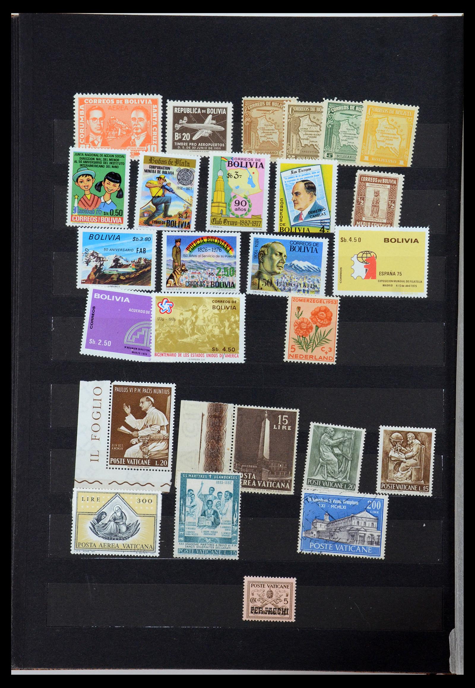 35886 030 - Postzegelverzameling 35886 Wereld 1840-1990.