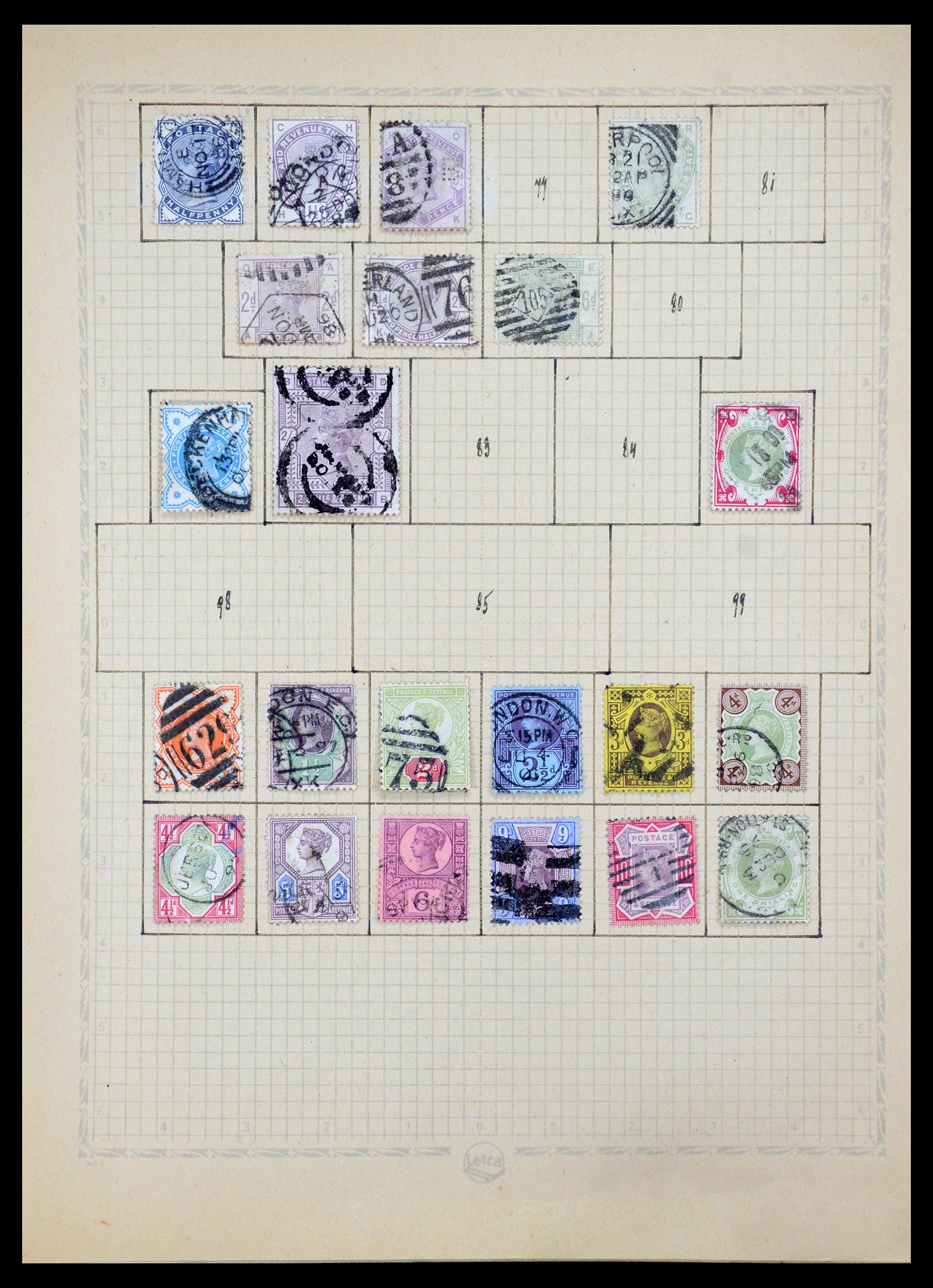 35886 040 - Postzegelverzameling 35886 Wereld 1840-1990.