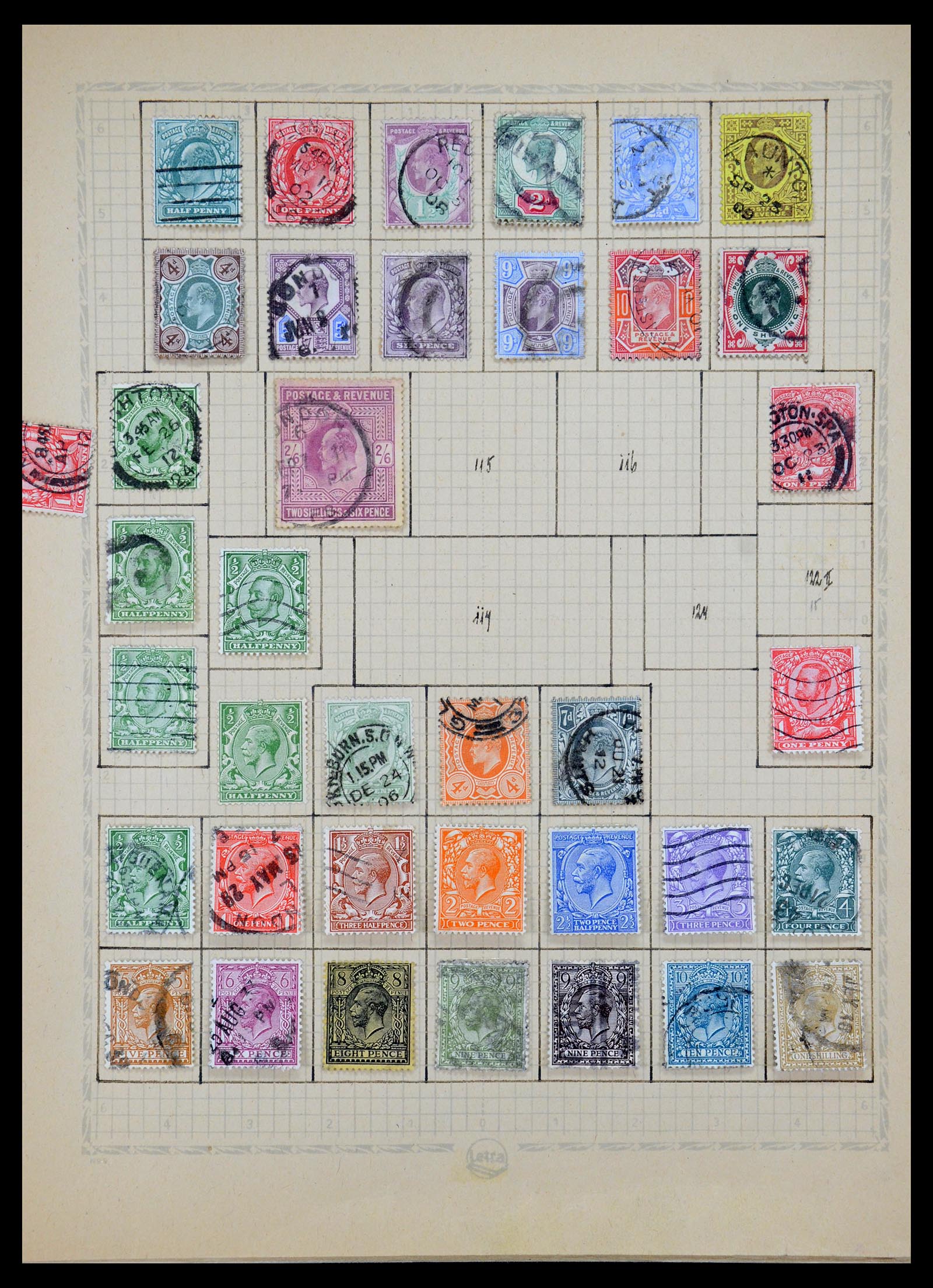 35886 041 - Stamp Collection 35886 Wereld 1840-1990.