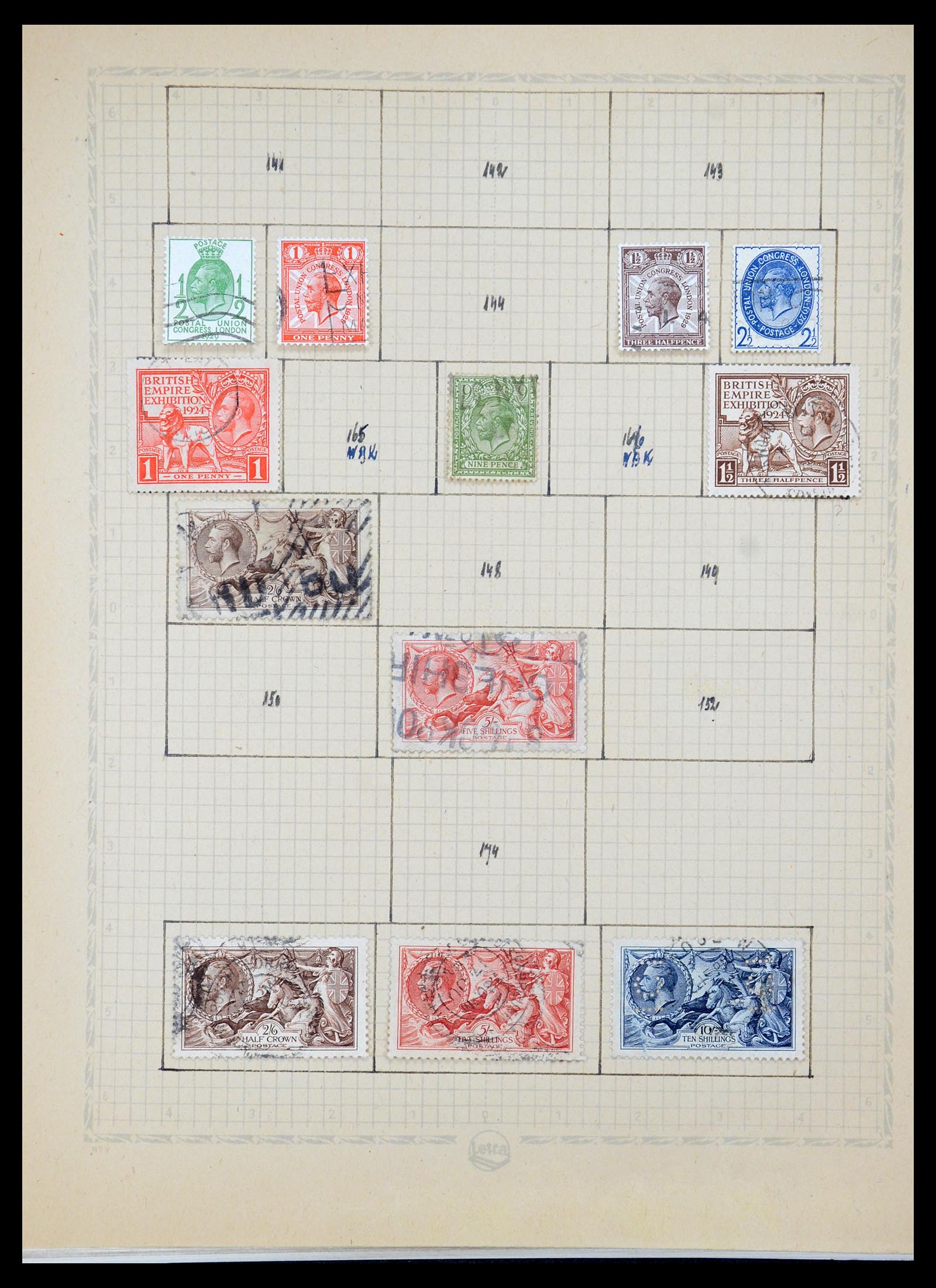 35886 043 - Postzegelverzameling 35886 Wereld 1840-1990.