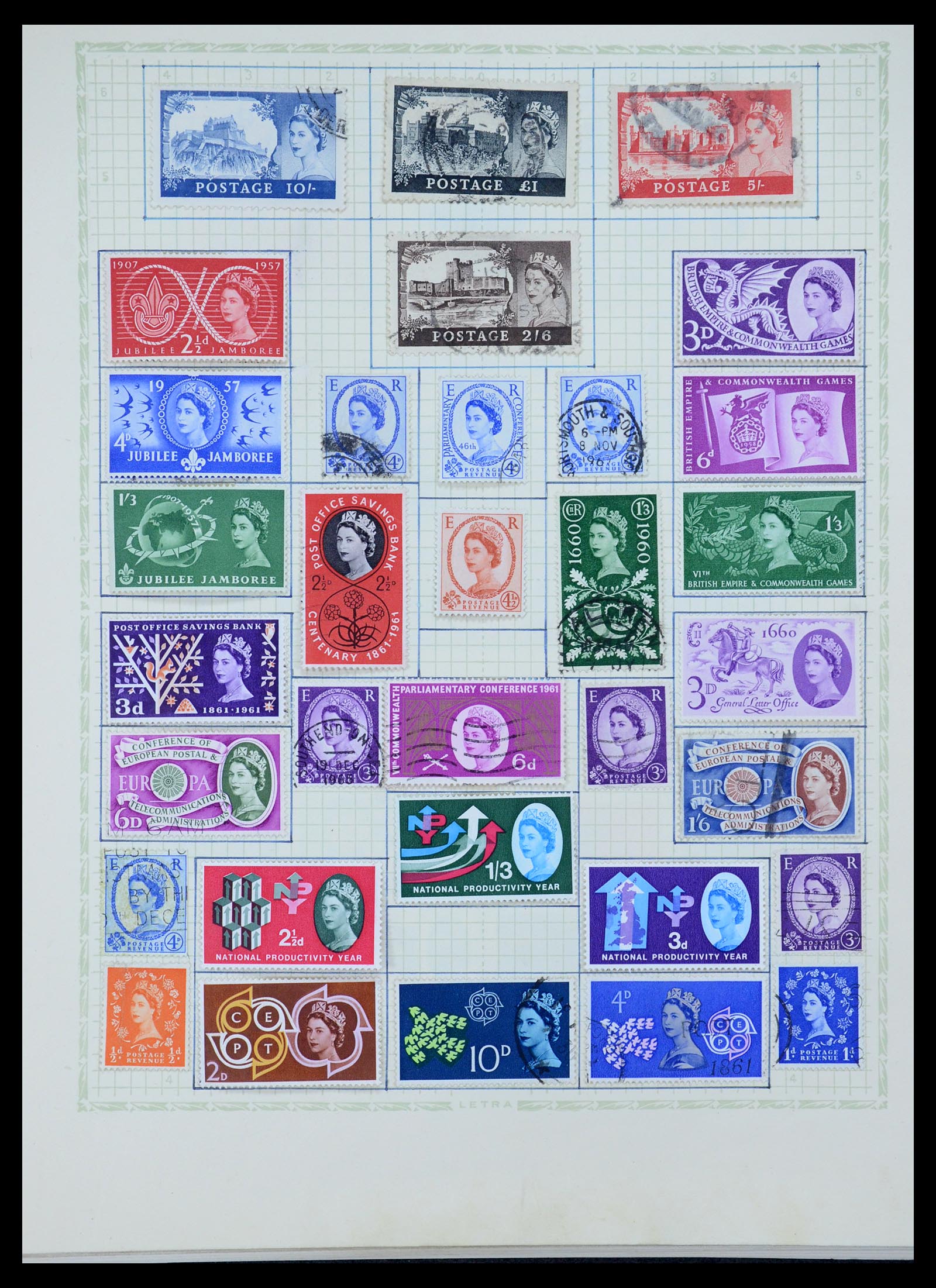 35886 046 - Postzegelverzameling 35886 Wereld 1840-1990.