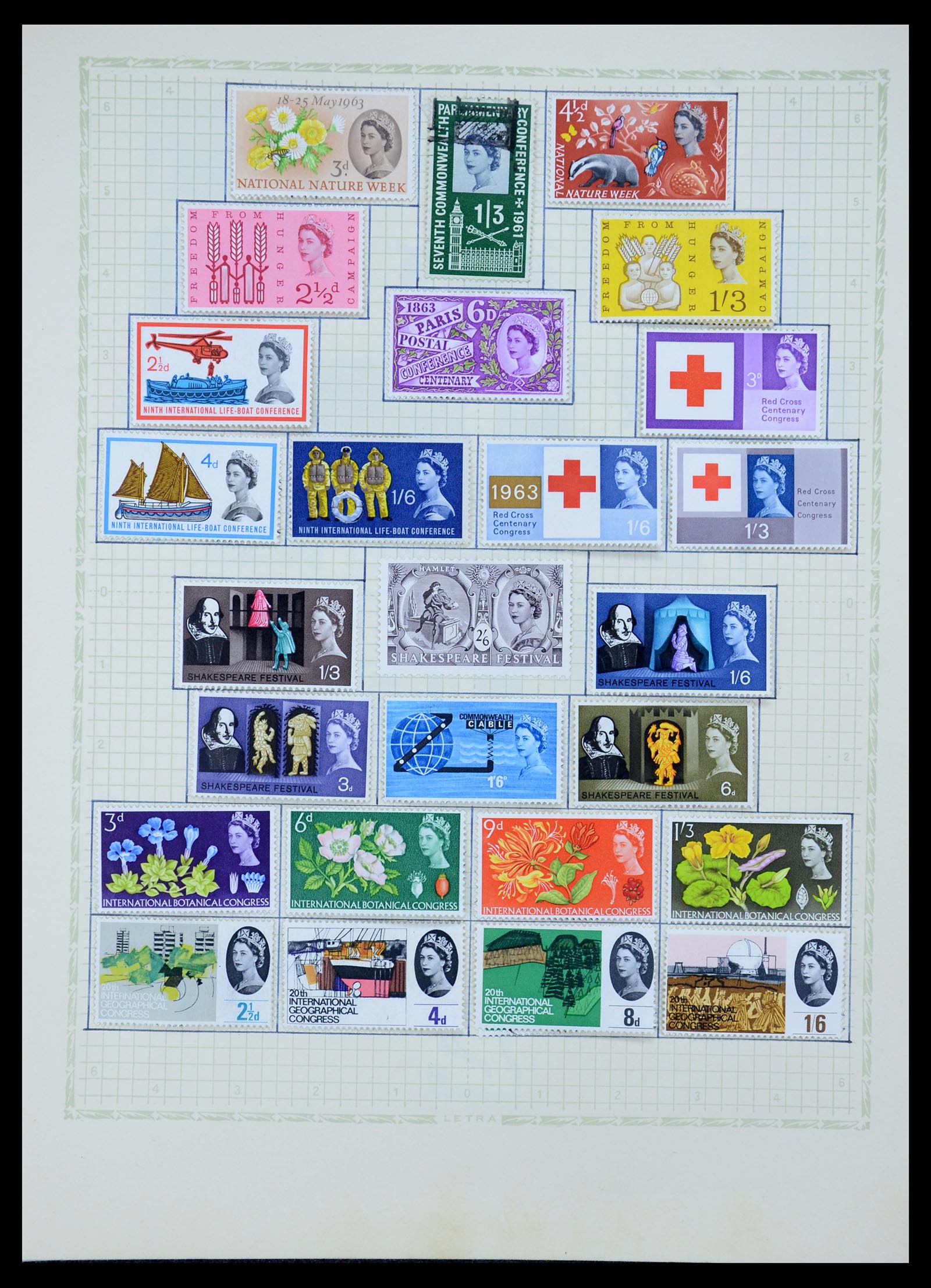 35886 047 - Postzegelverzameling 35886 Wereld 1840-1990.