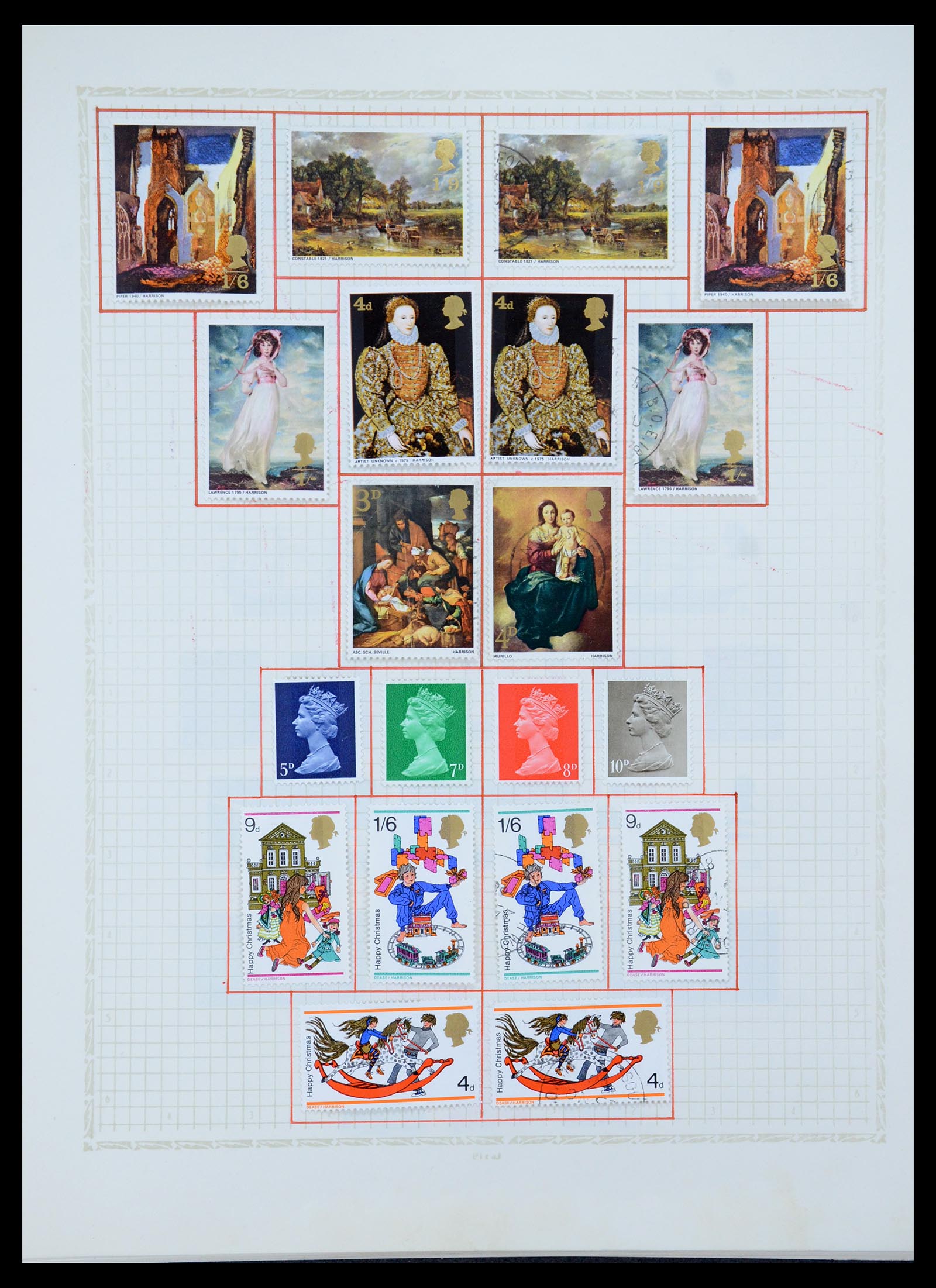 35886 056 - Postzegelverzameling 35886 Wereld 1840-1990.