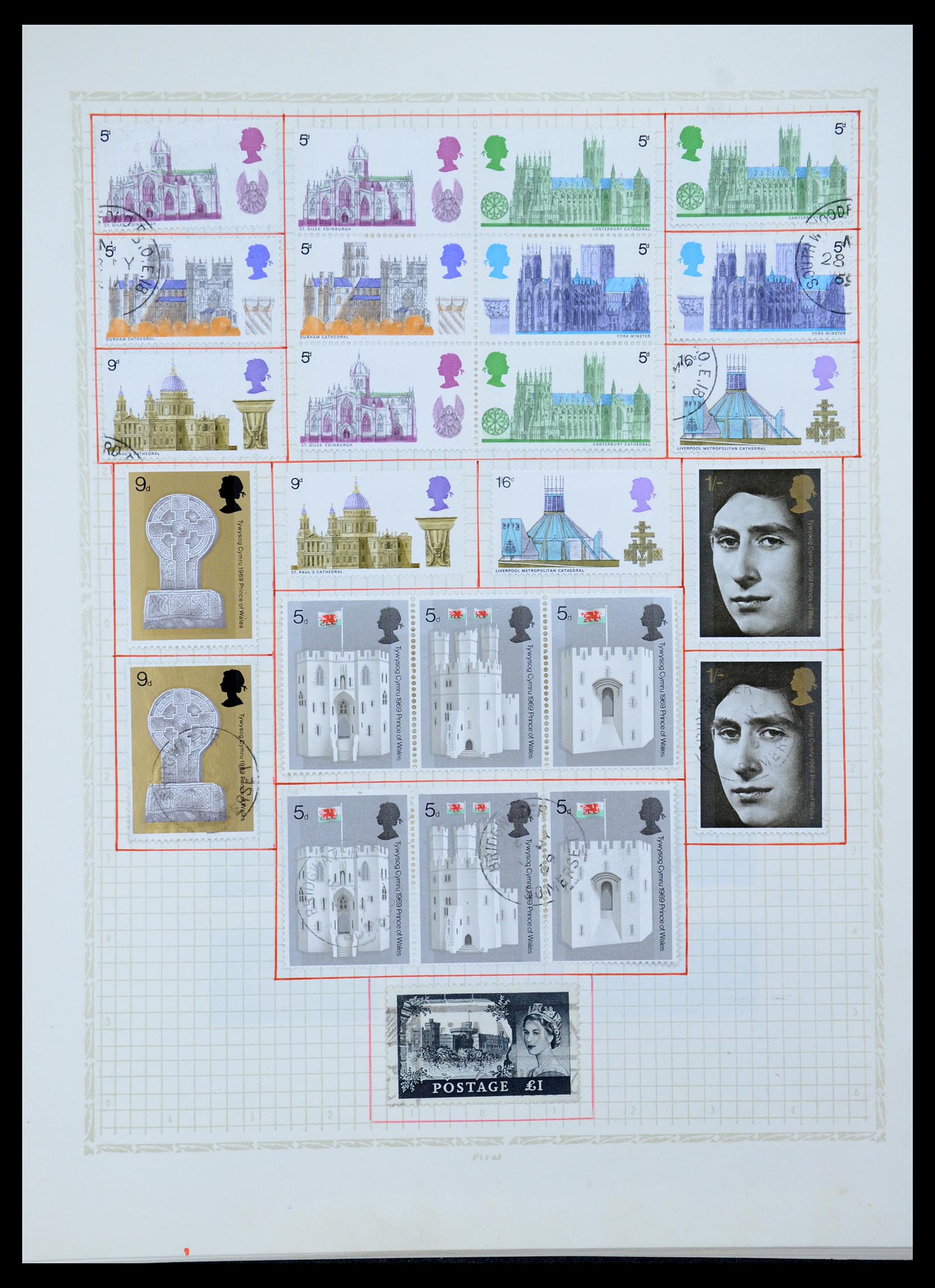 35886 059 - Postzegelverzameling 35886 Wereld 1840-1990.