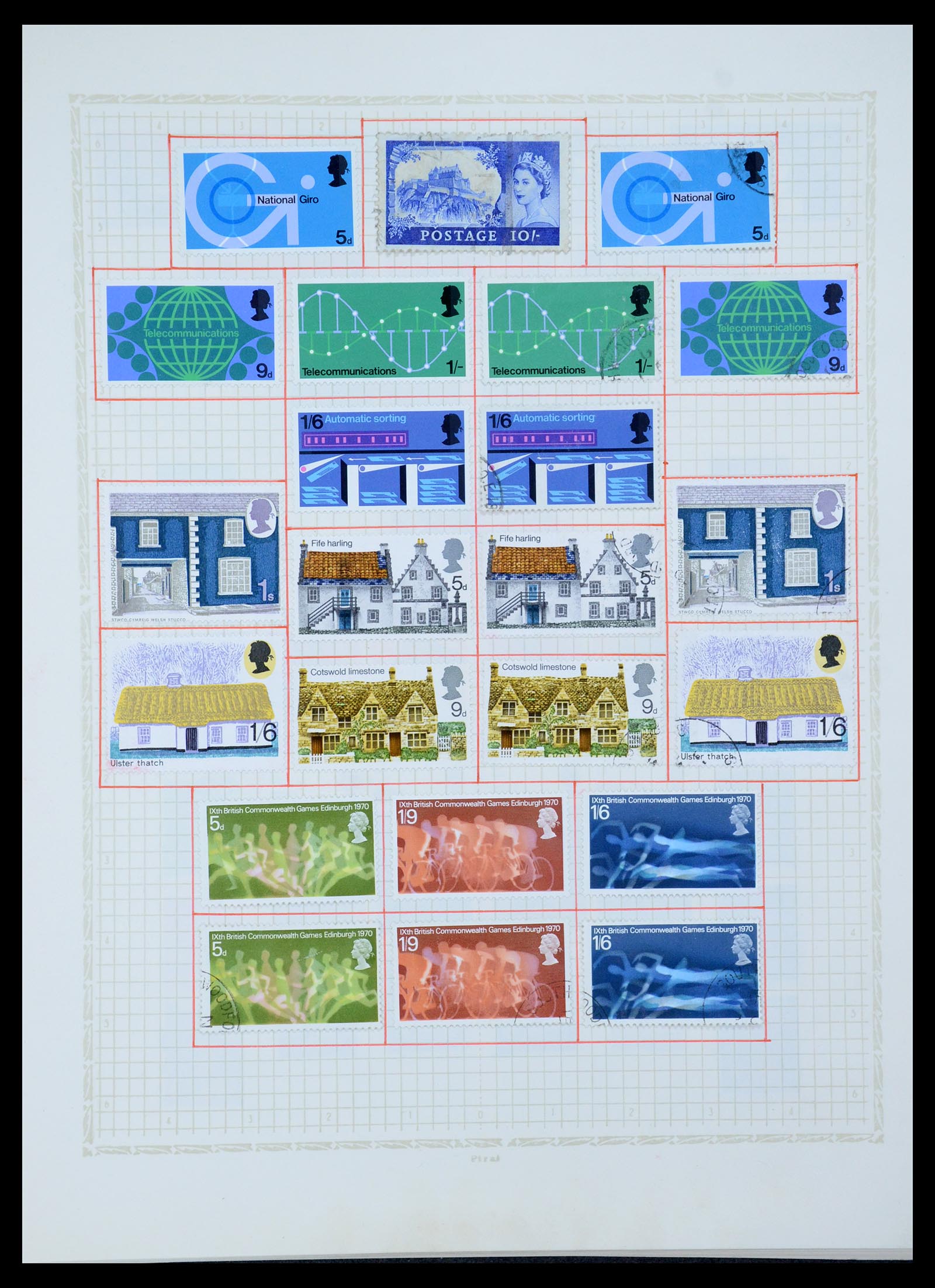 35886 060 - Postzegelverzameling 35886 Wereld 1840-1990.