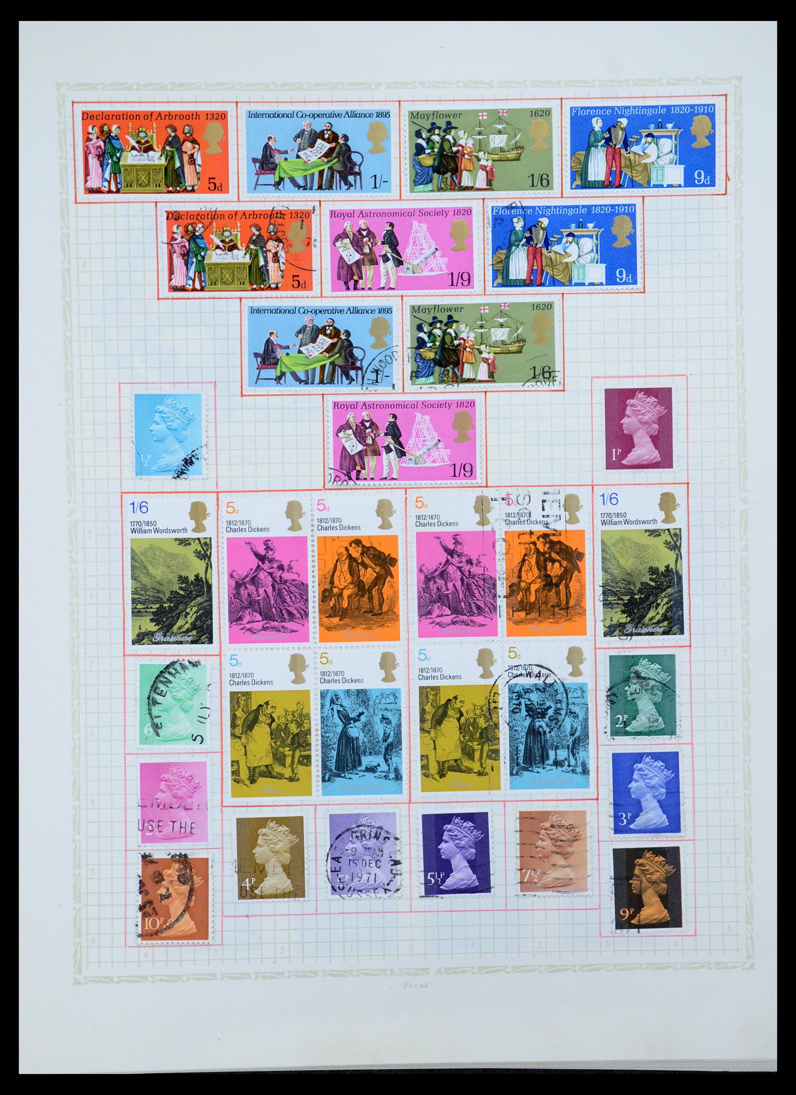 35886 061 - Stamp Collection 35886 Wereld 1840-1990.