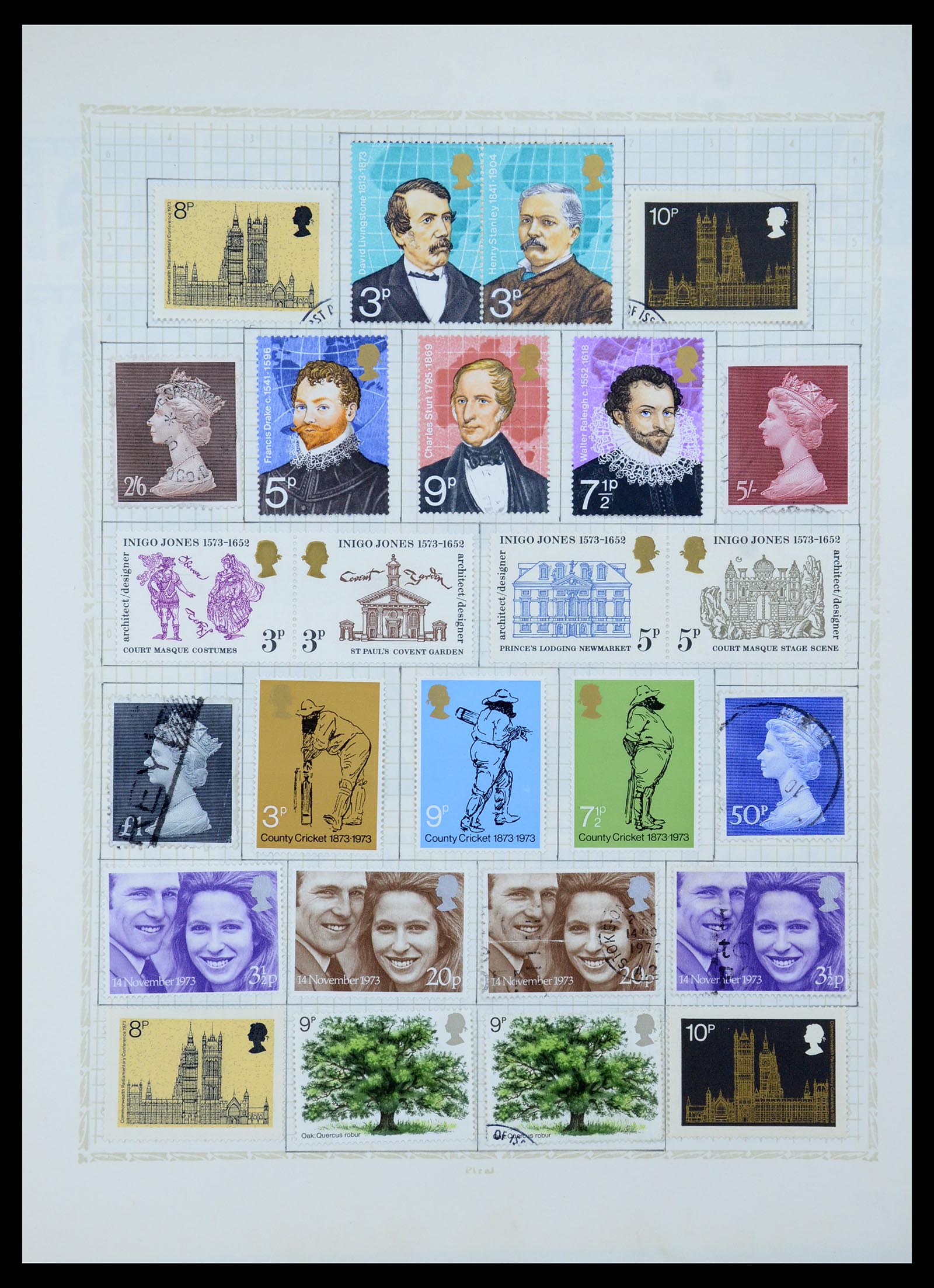 35886 068 - Stamp Collection 35886 Wereld 1840-1990.