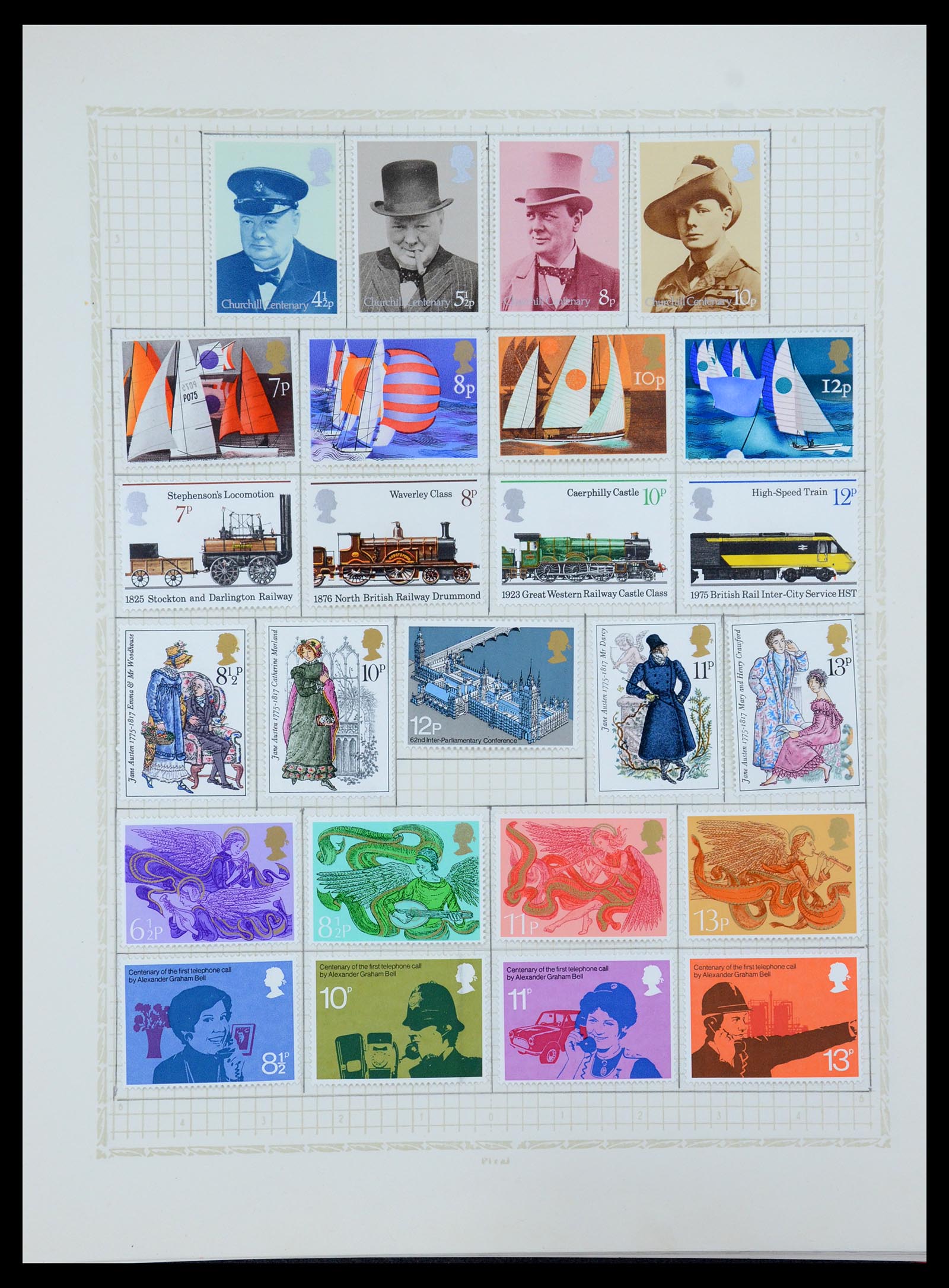 35886 074 - Stamp Collection 35886 Wereld 1840-1990.