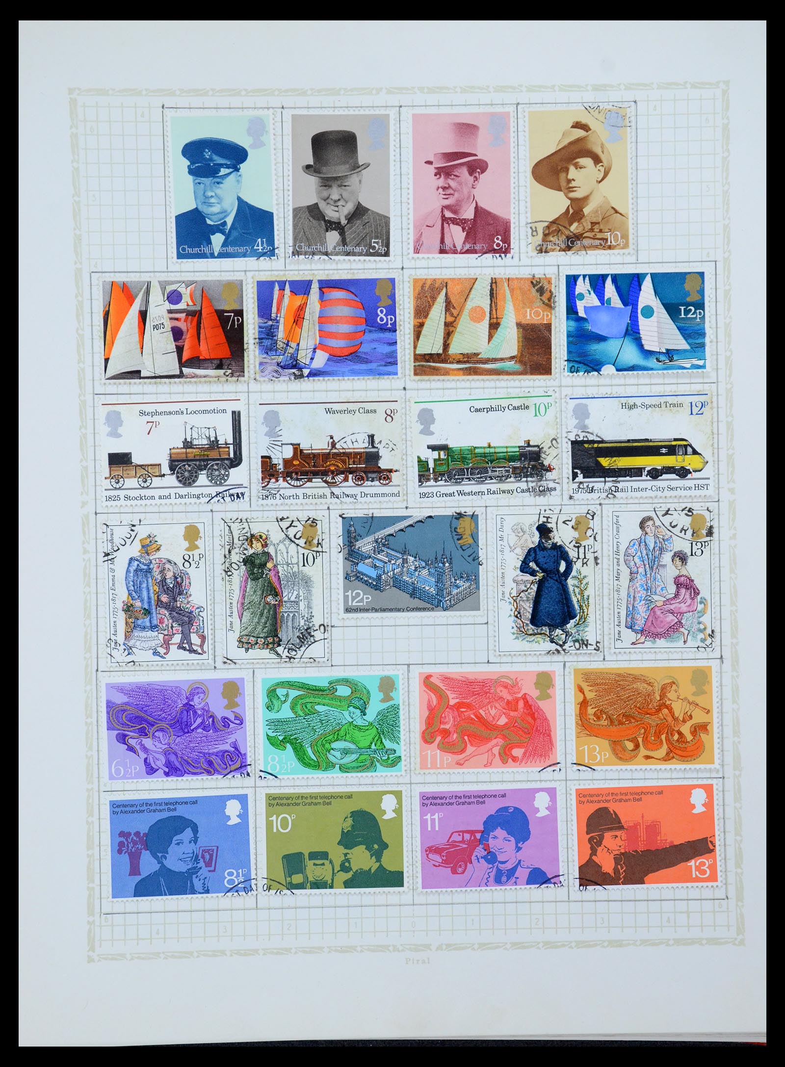 35886 075 - Stamp Collection 35886 Wereld 1840-1990.