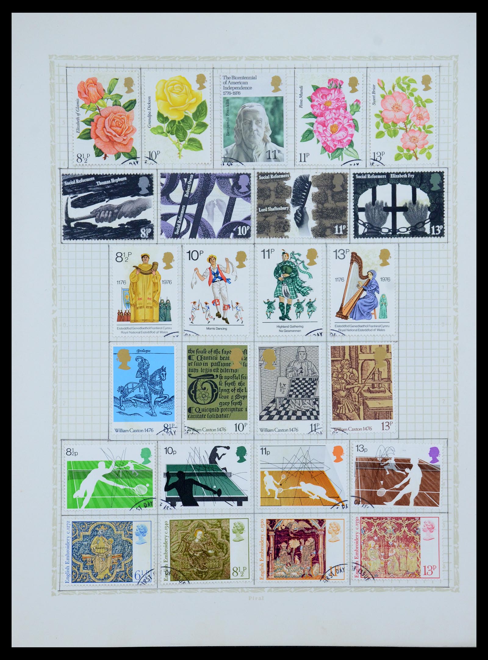 35886 077 - Stamp Collection 35886 Wereld 1840-1990.