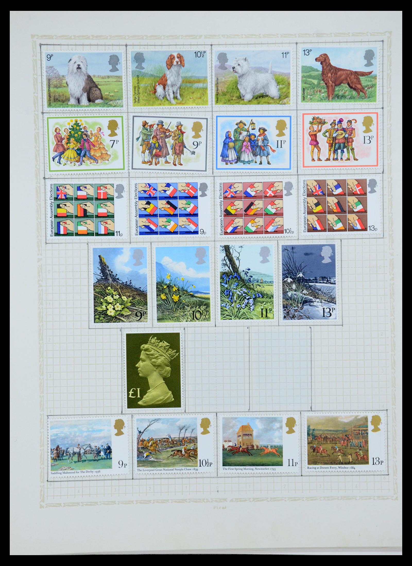 35886 082 - Stamp Collection 35886 Wereld 1840-1990.