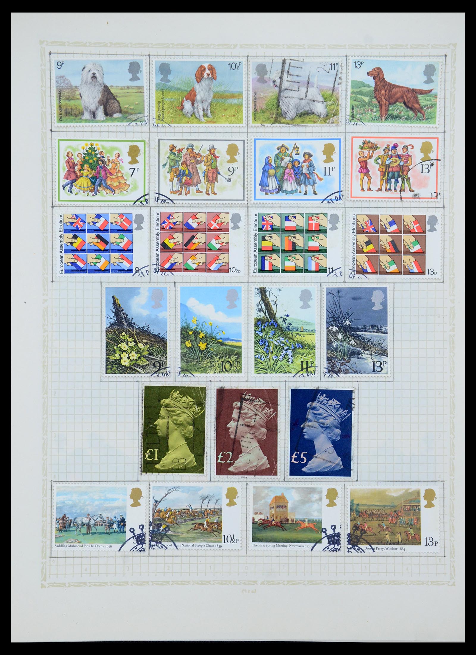 35886 083 - Stamp Collection 35886 Wereld 1840-1990.