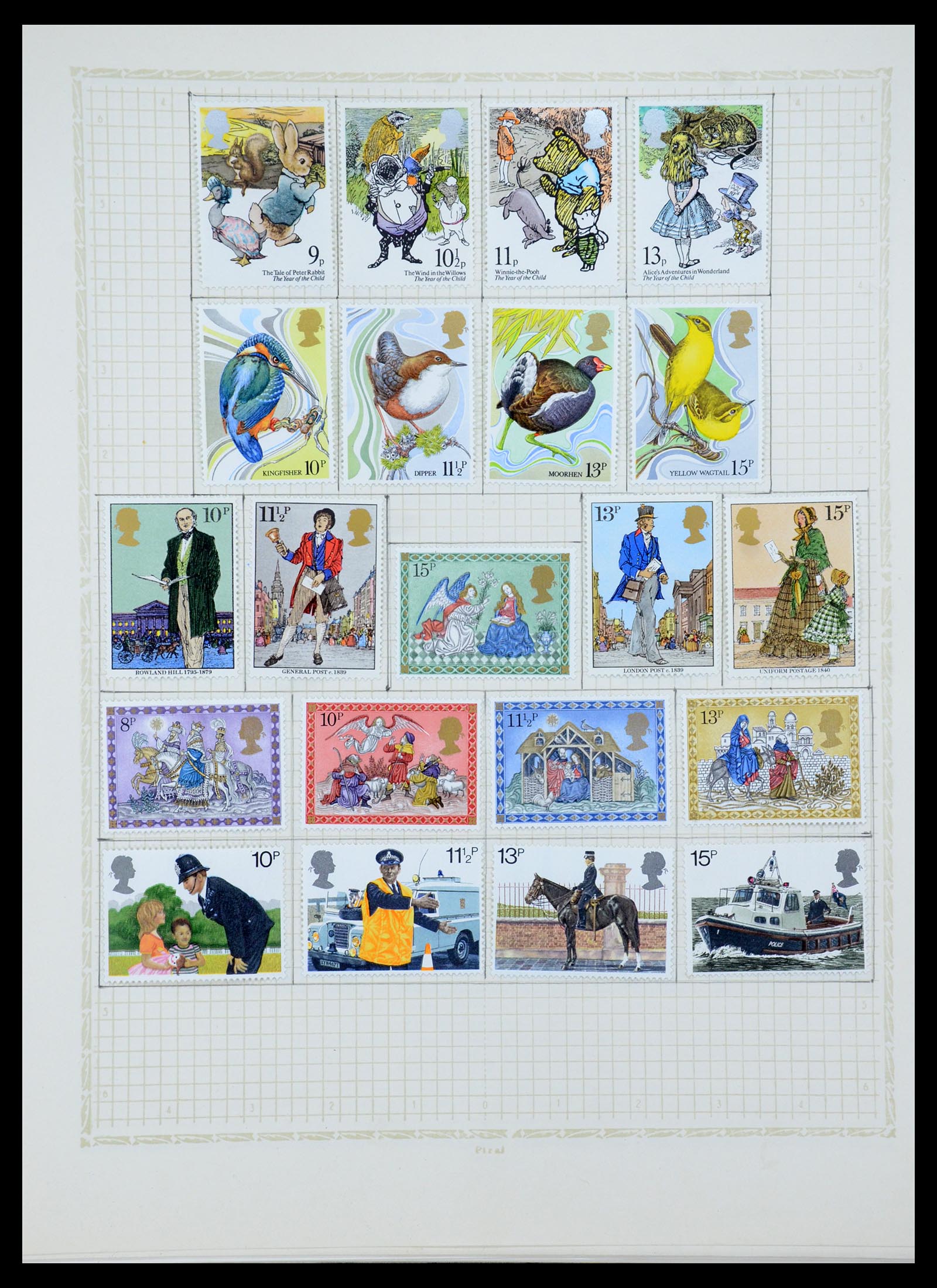 35886 084 - Stamp Collection 35886 Wereld 1840-1990.