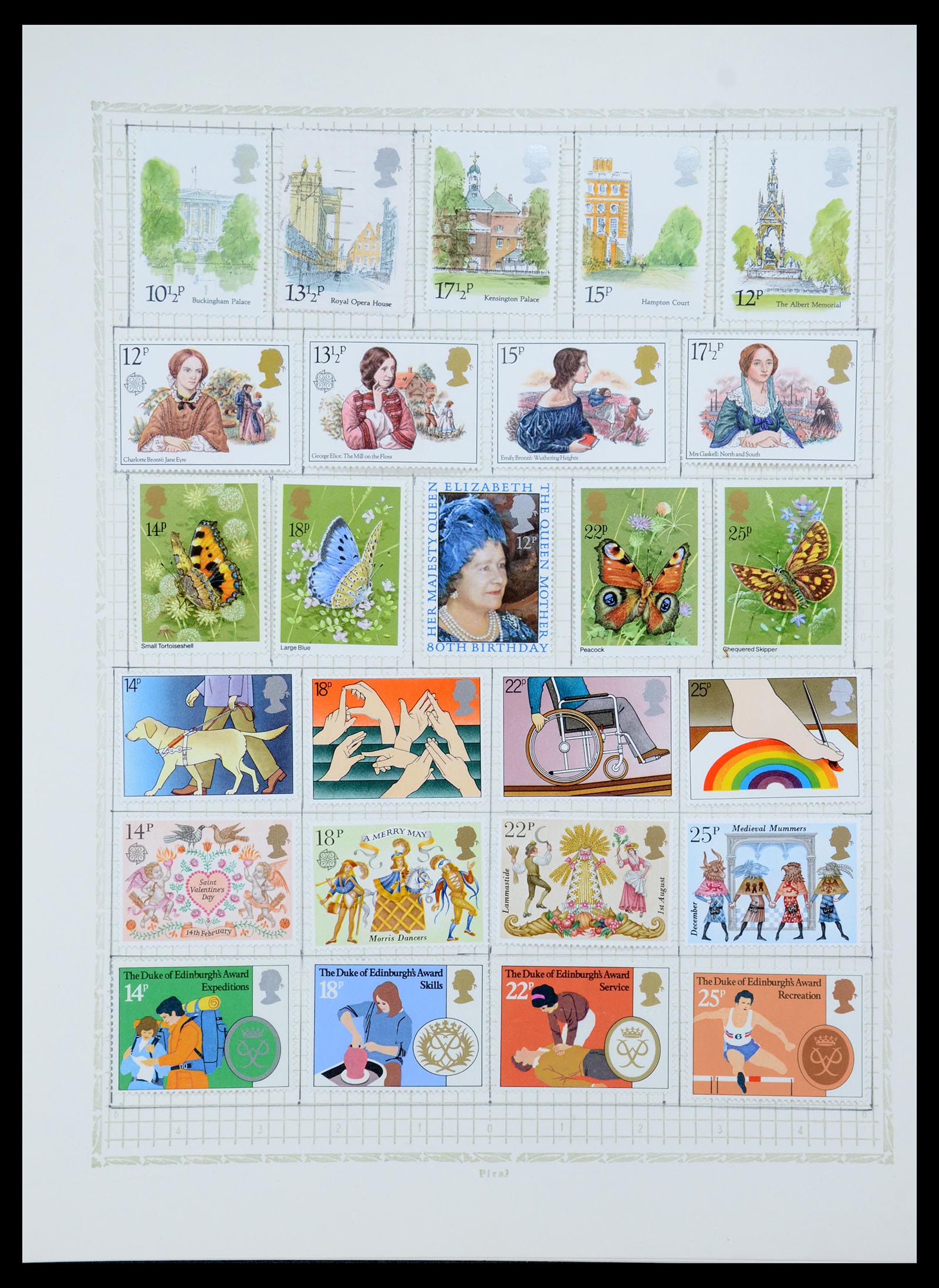 35886 090 - Stamp Collection 35886 Wereld 1840-1990.