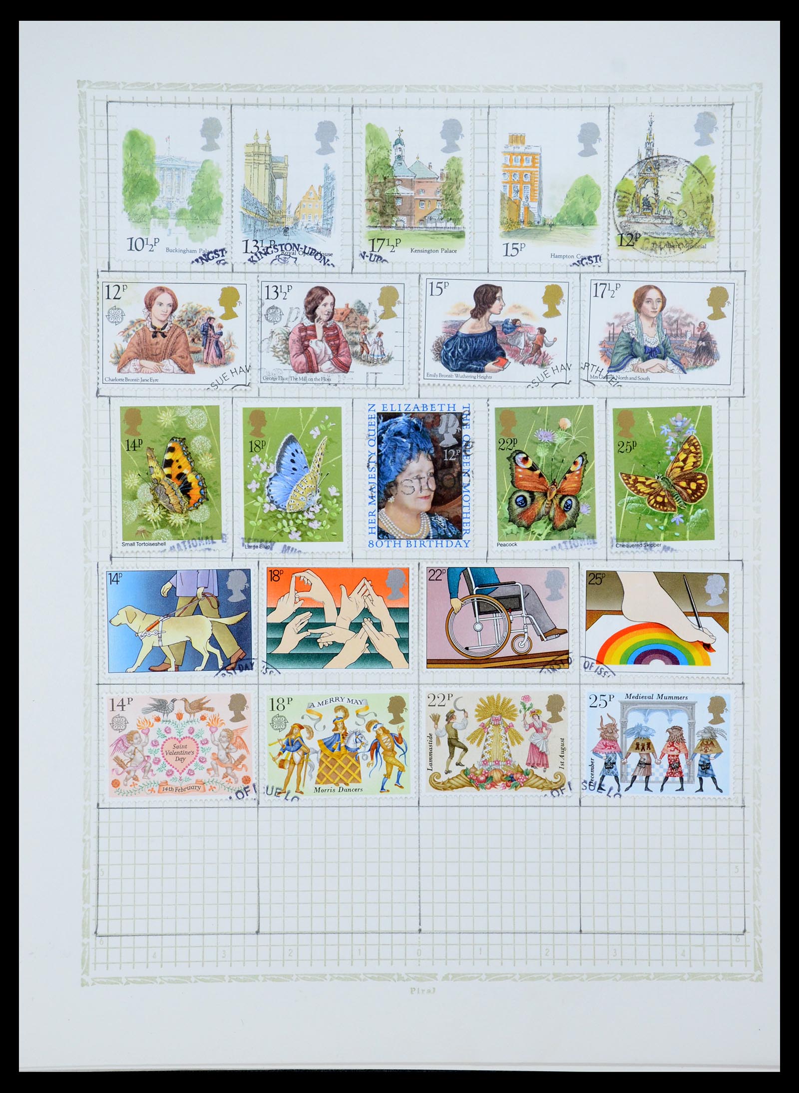 35886 091 - Stamp Collection 35886 Wereld 1840-1990.