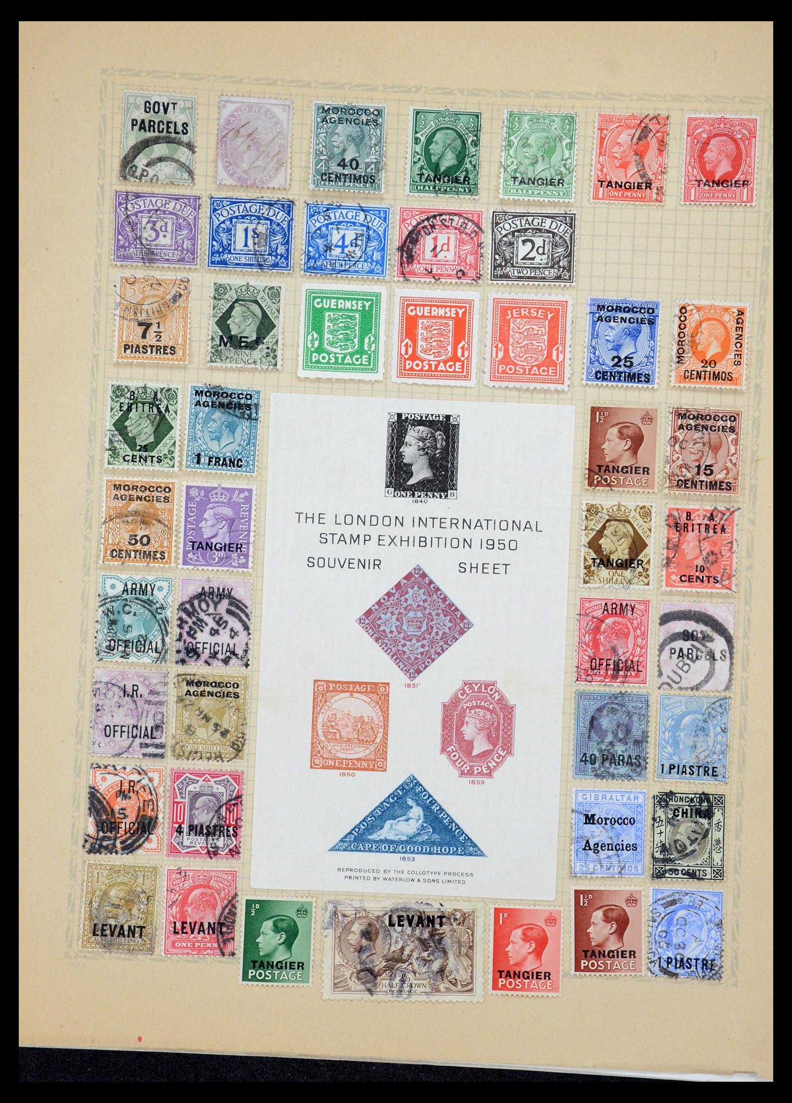 35886 093 - Stamp Collection 35886 Wereld 1840-1990.