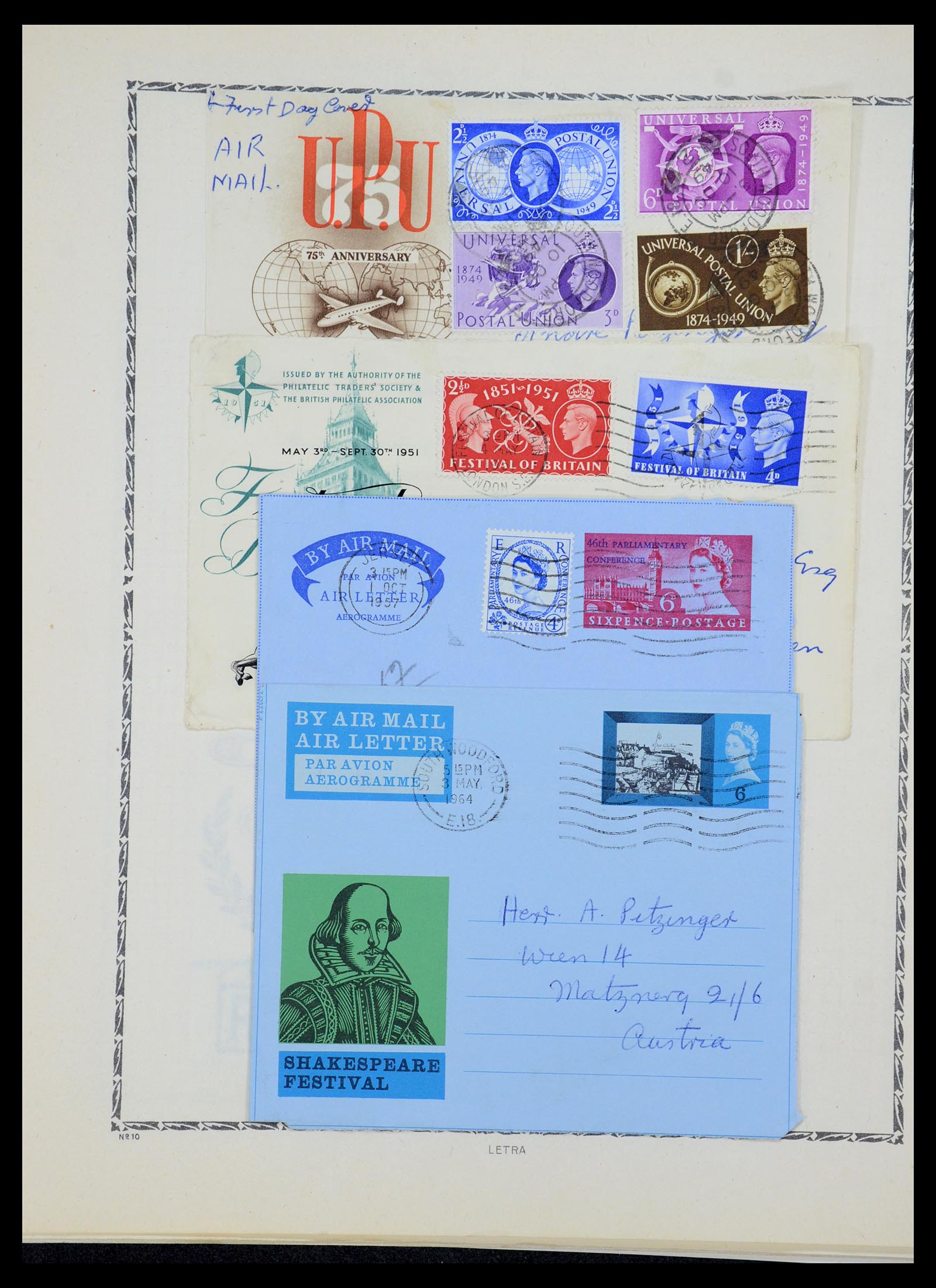 35886 098 - Stamp Collection 35886 Wereld 1840-1990.