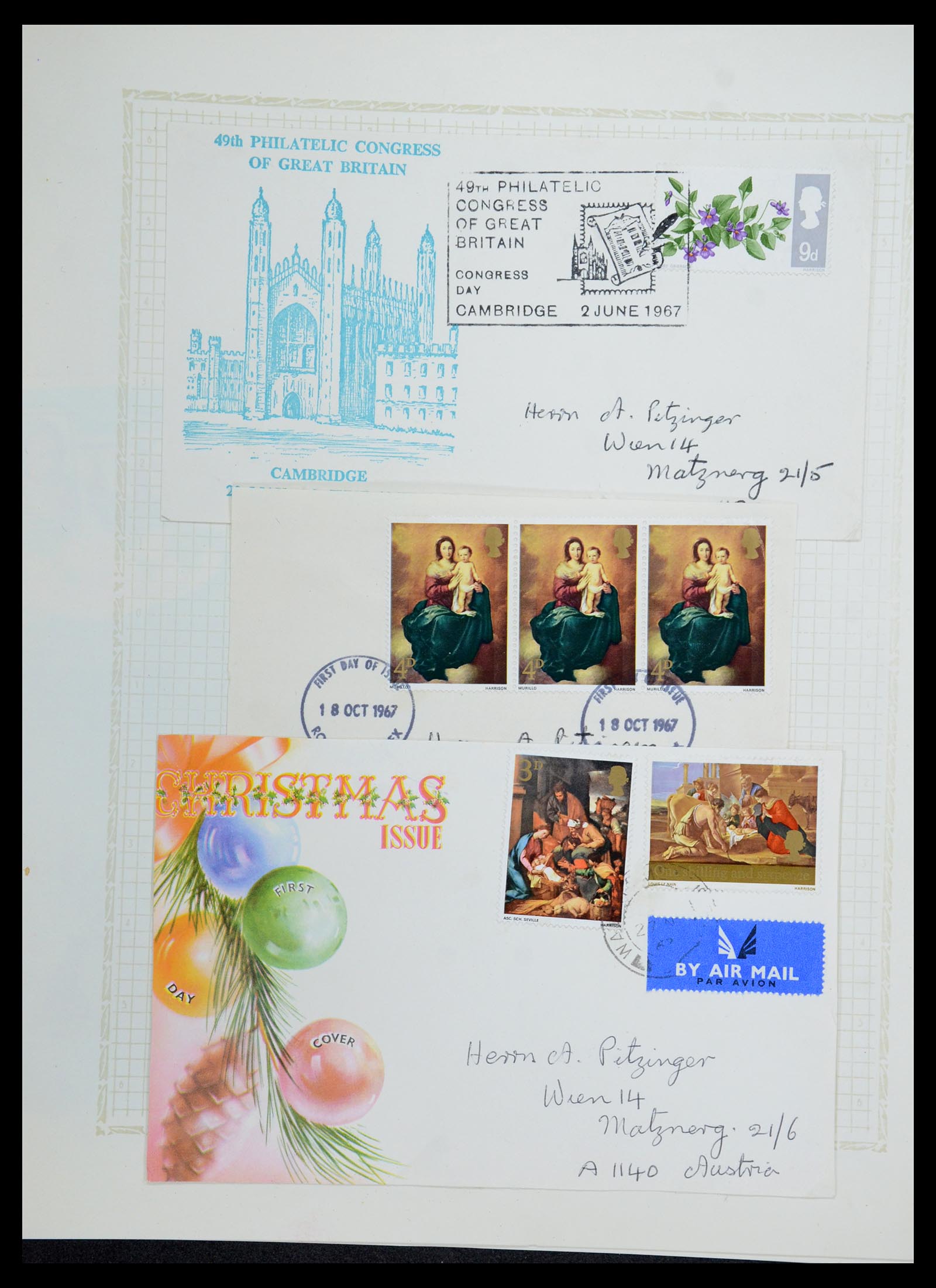 35886 101 - Postzegelverzameling 35886 Wereld 1840-1990.