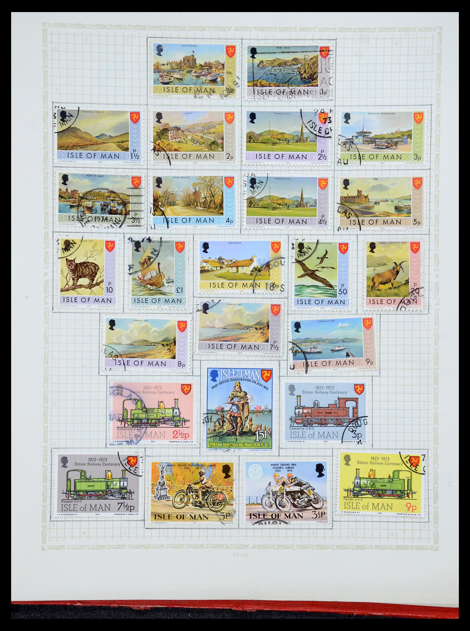 35886 105 - Postzegelverzameling 35886 Wereld 1840-1990.