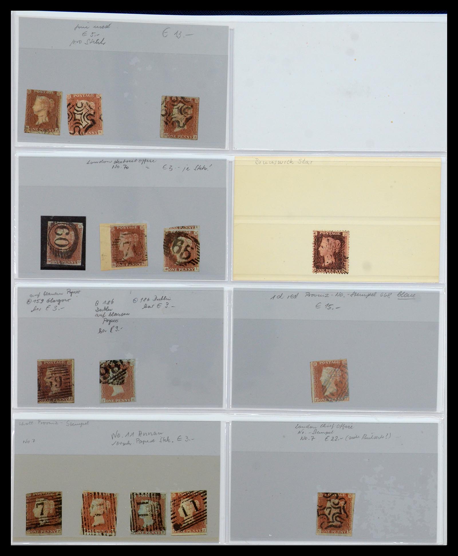 35887 001 - Postzegelverzameling 35887 Engeland en koloniën 1841-1965.