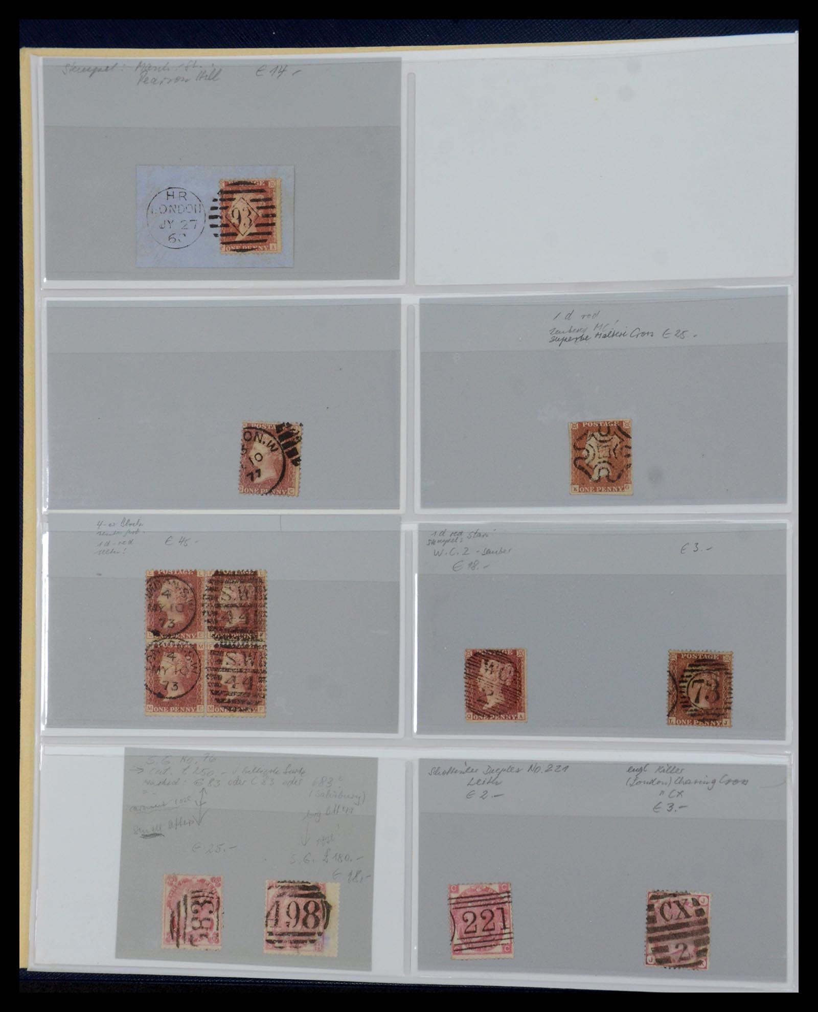 35887 002 - Postzegelverzameling 35887 Engeland en koloniën 1841-1965.