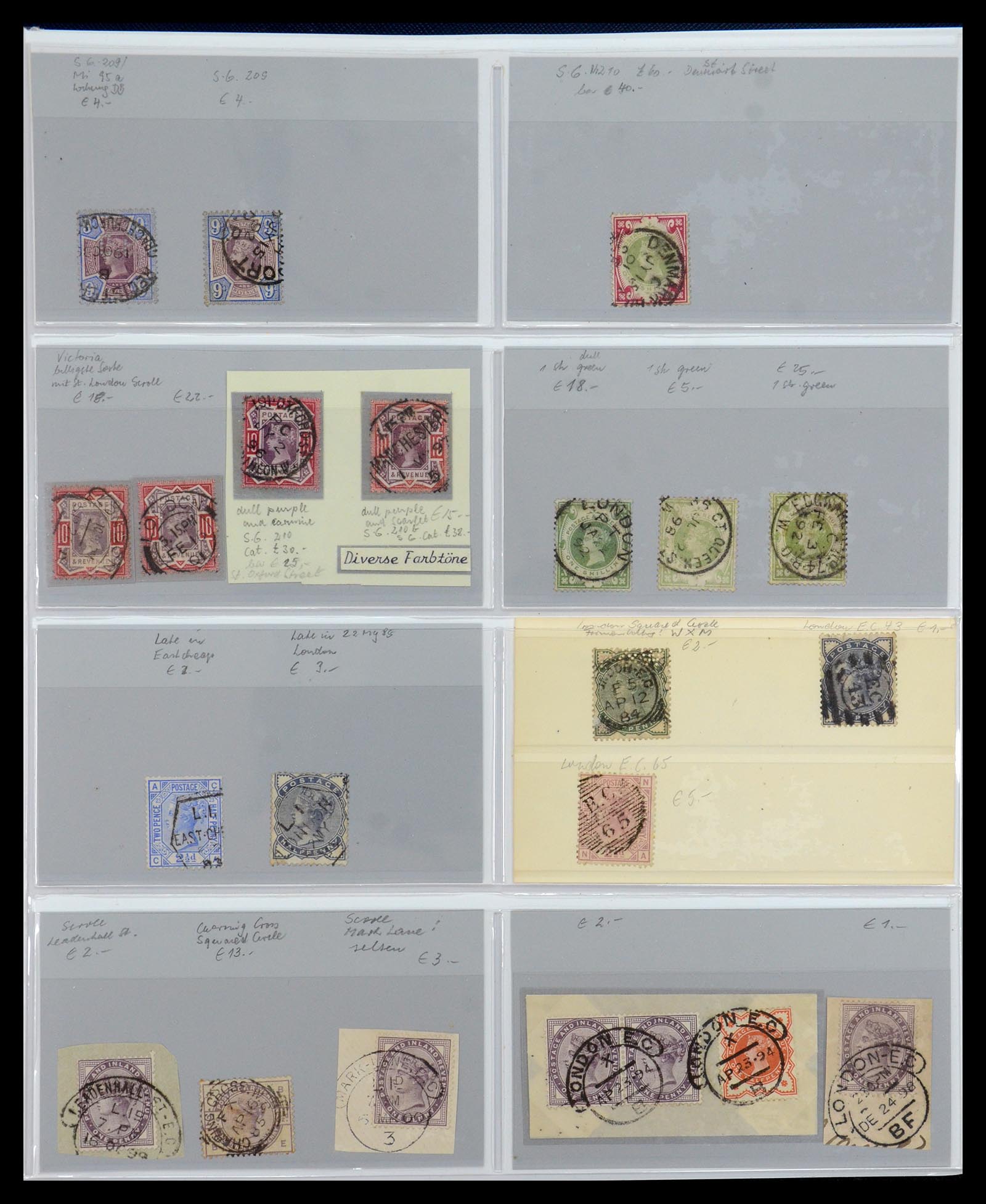 35887 003 - Postzegelverzameling 35887 Engeland en koloniën 1841-1965.