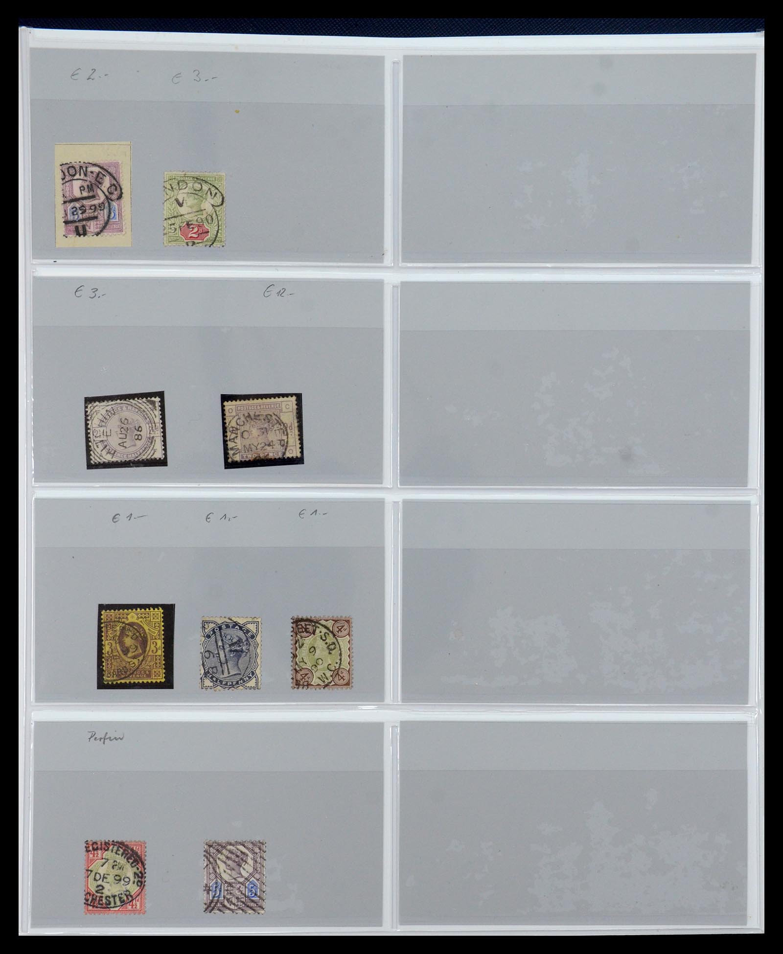 35887 009 - Postzegelverzameling 35887 Engeland en koloniën 1841-1965.