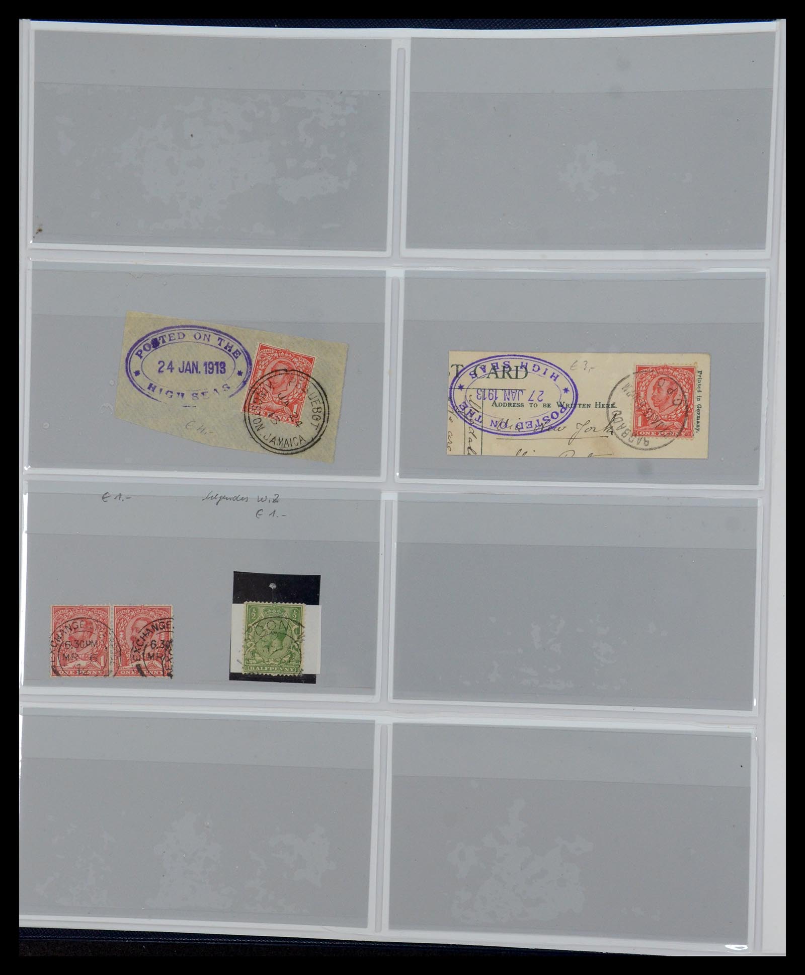 35887 016 - Postzegelverzameling 35887 Engeland en koloniën 1841-1965.