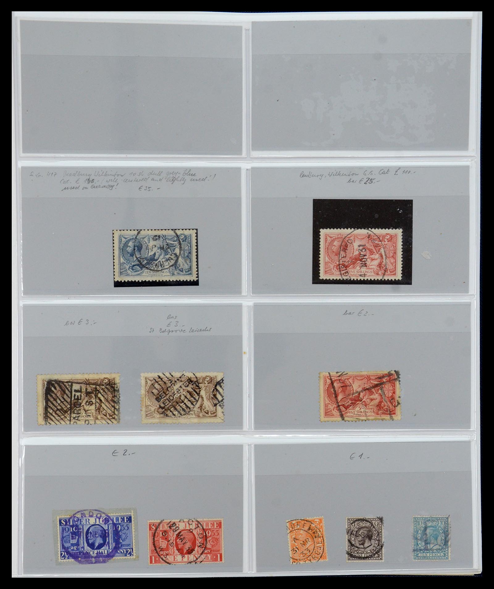 35887 017 - Postzegelverzameling 35887 Engeland en koloniën 1841-1965.