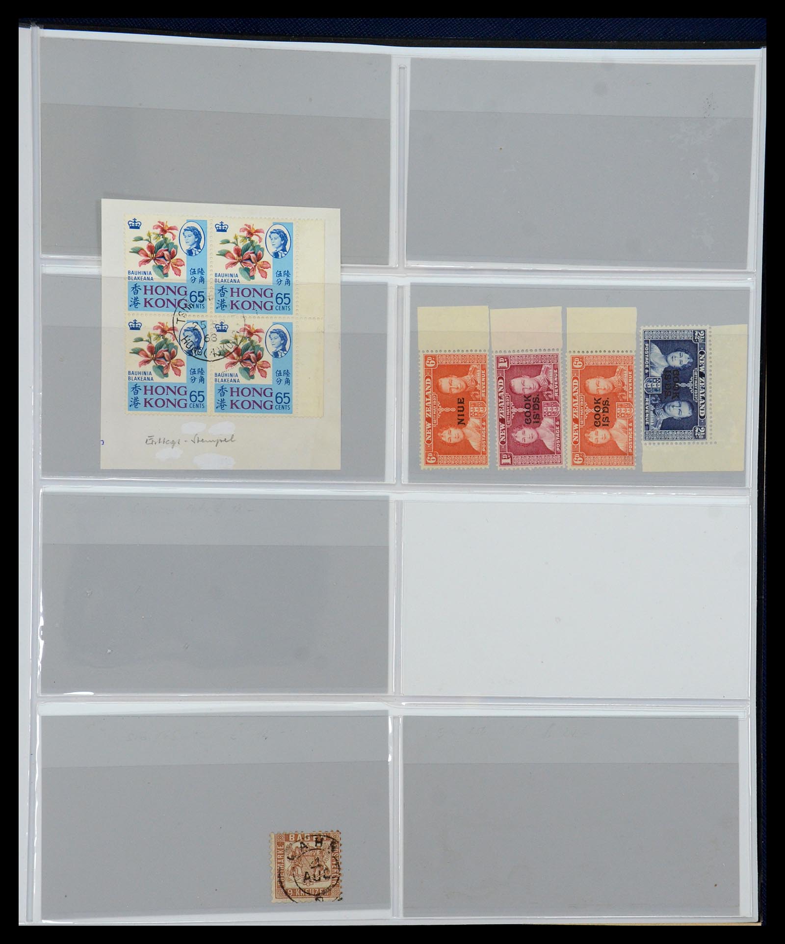 35887 029 - Postzegelverzameling 35887 Engeland en koloniën 1841-1965.
