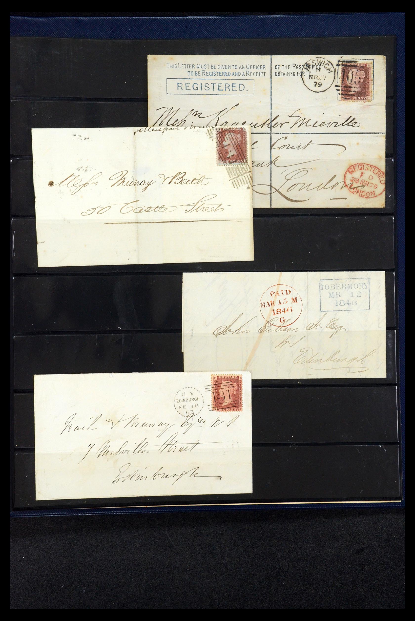 35887 031 - Postzegelverzameling 35887 Engeland en koloniën 1841-1965.