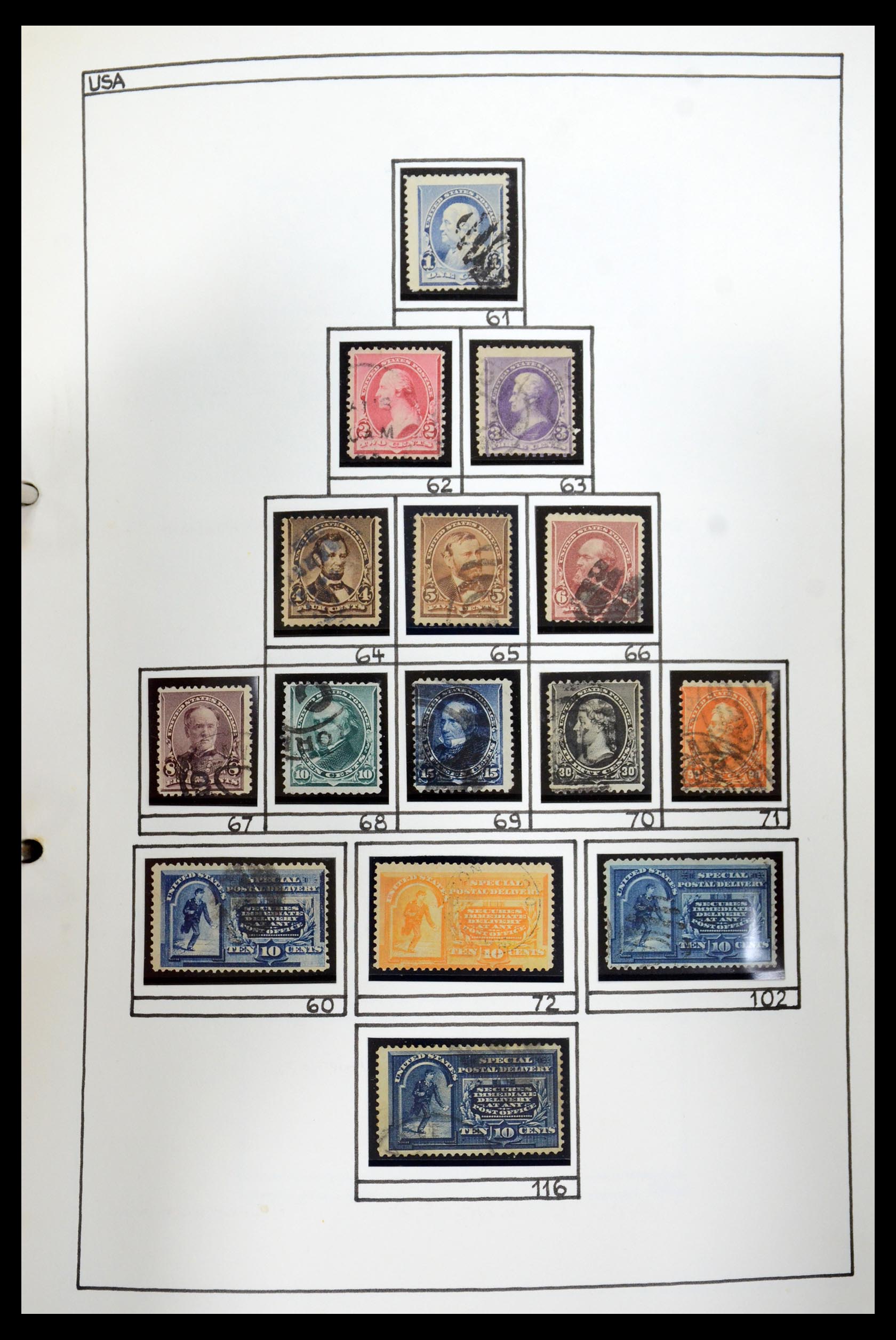 35888 005 - Postzegelverzameling 35888 USA 1851-2014.