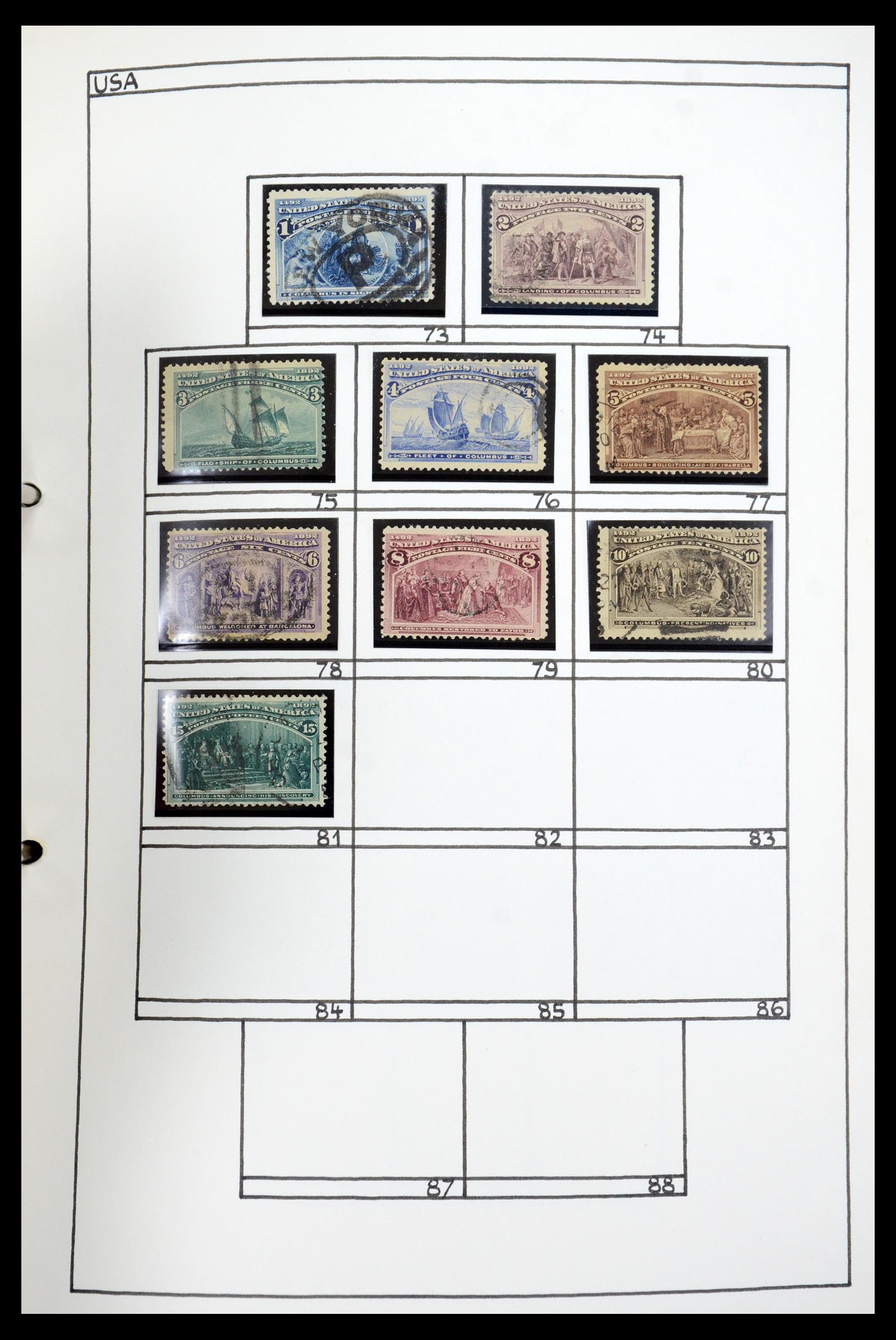 35888 006 - Stamp Collection 35888 USA 1851-2014.