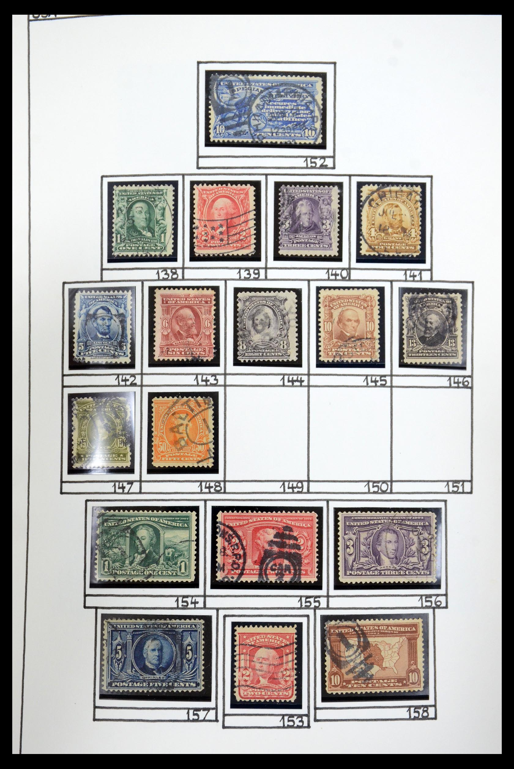35888 009 - Stamp Collection 35888 USA 1851-2014.