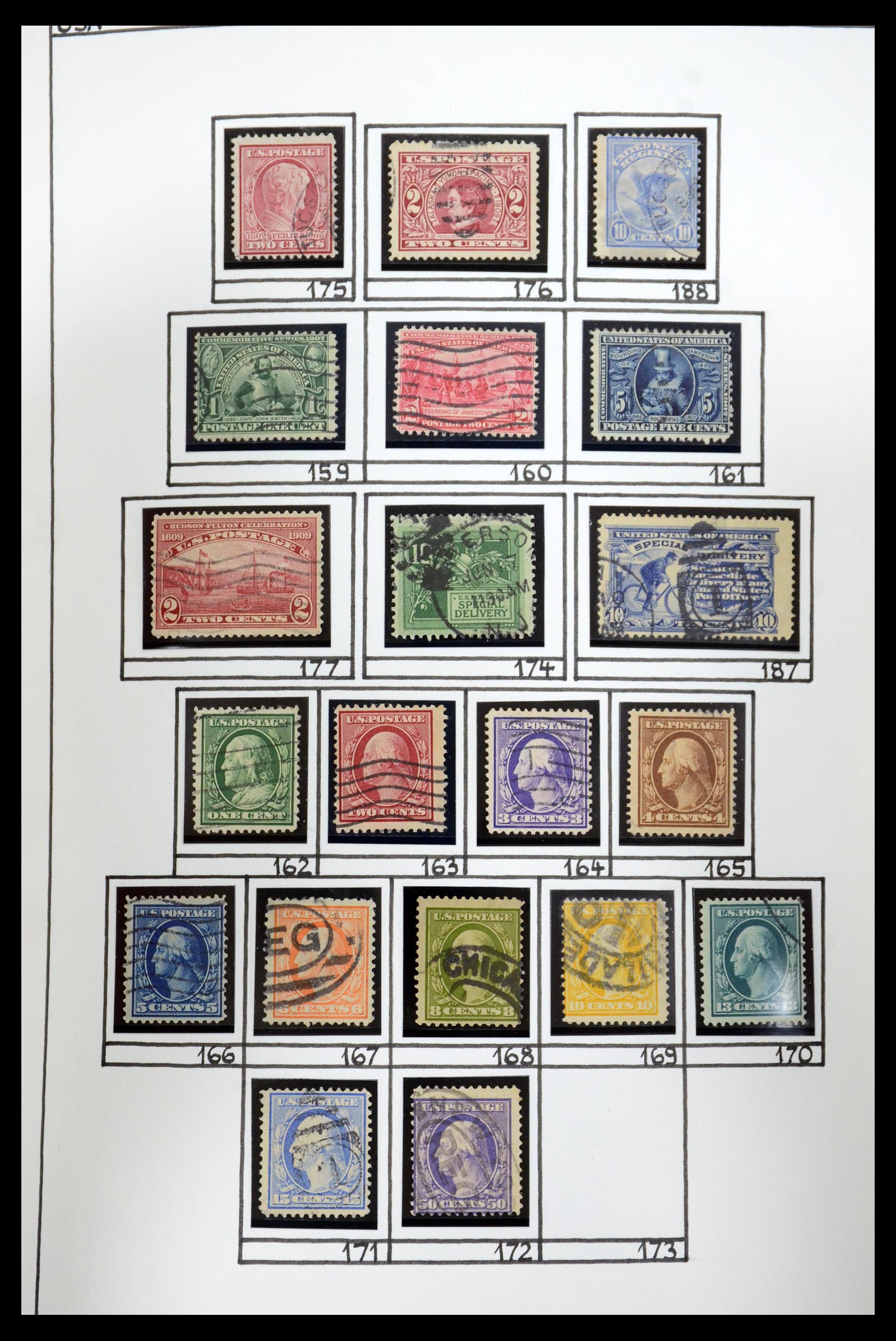 35888 010 - Stamp Collection 35888 USA 1851-2014.