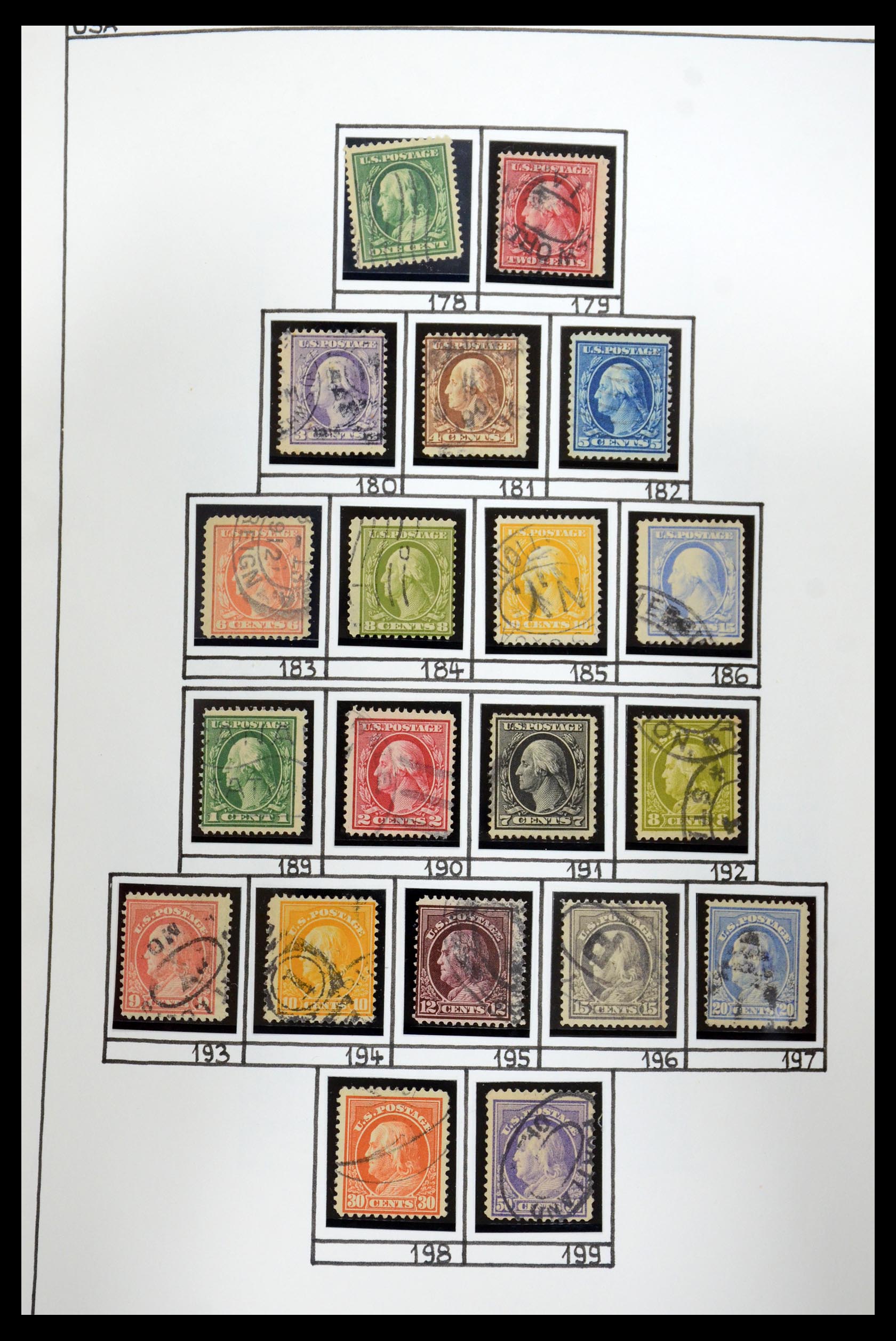 35888 011 - Stamp Collection 35888 USA 1851-2014.