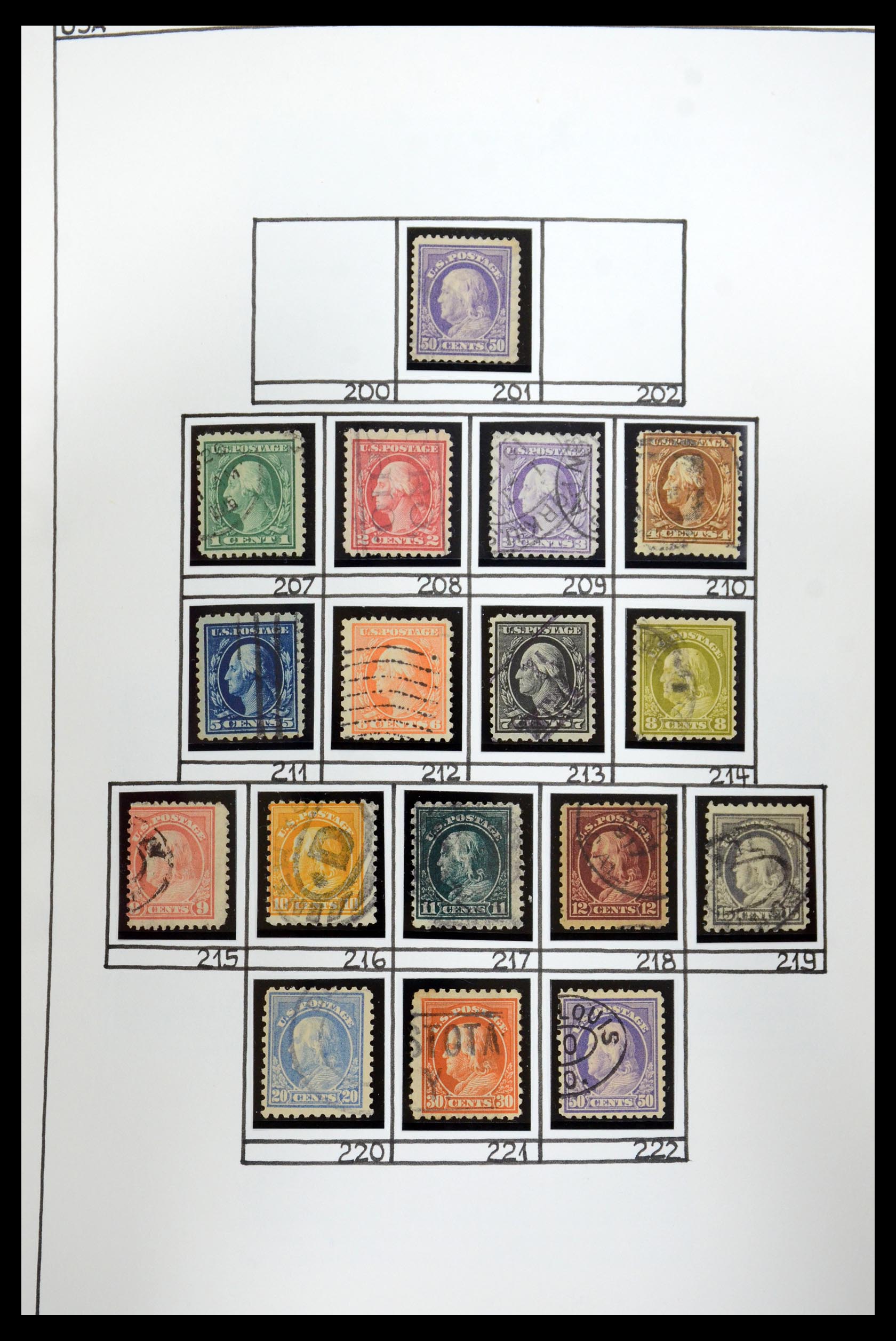 35888 012 - Stamp Collection 35888 USA 1851-2014.