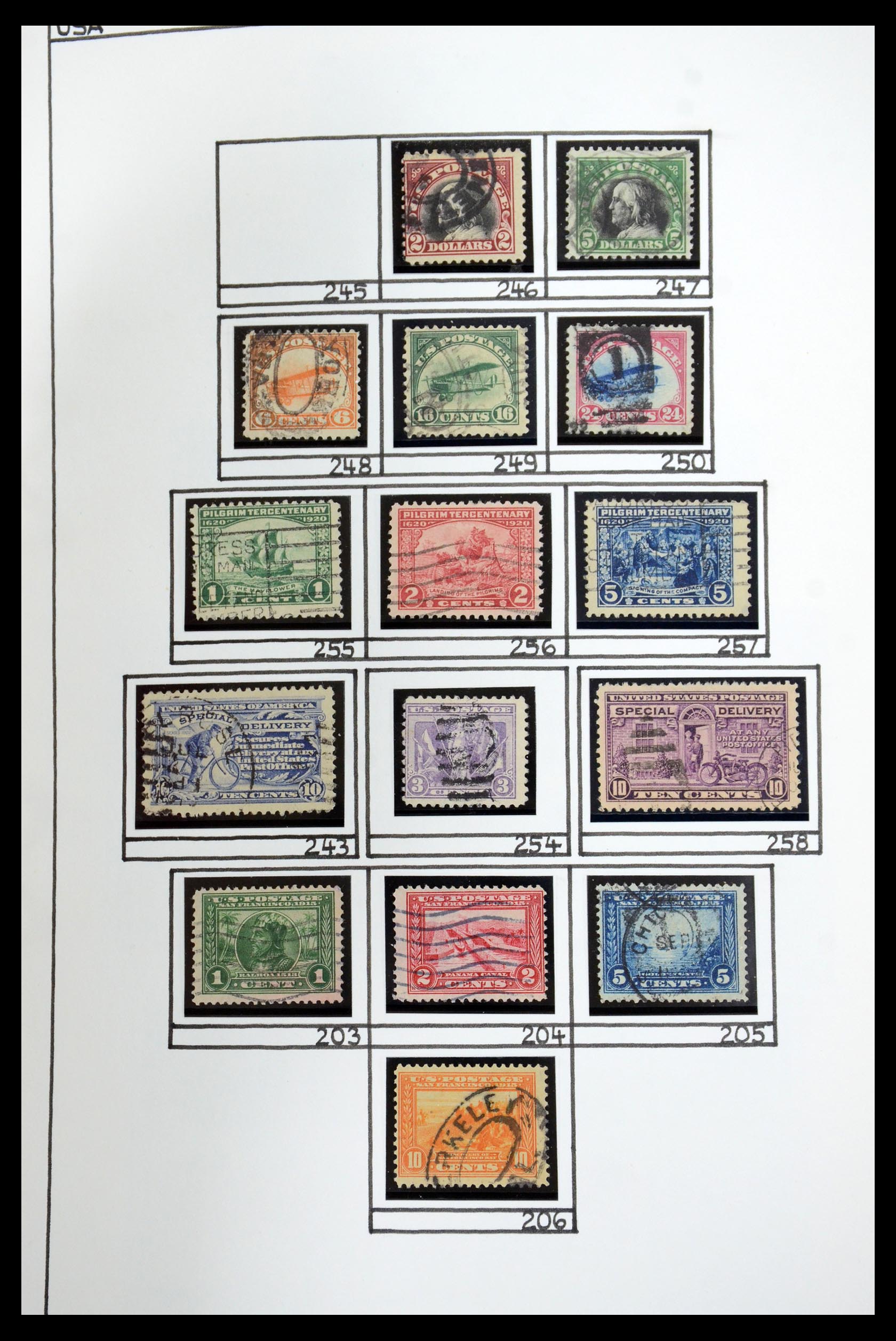 35888 014 - Stamp Collection 35888 USA 1851-2014.