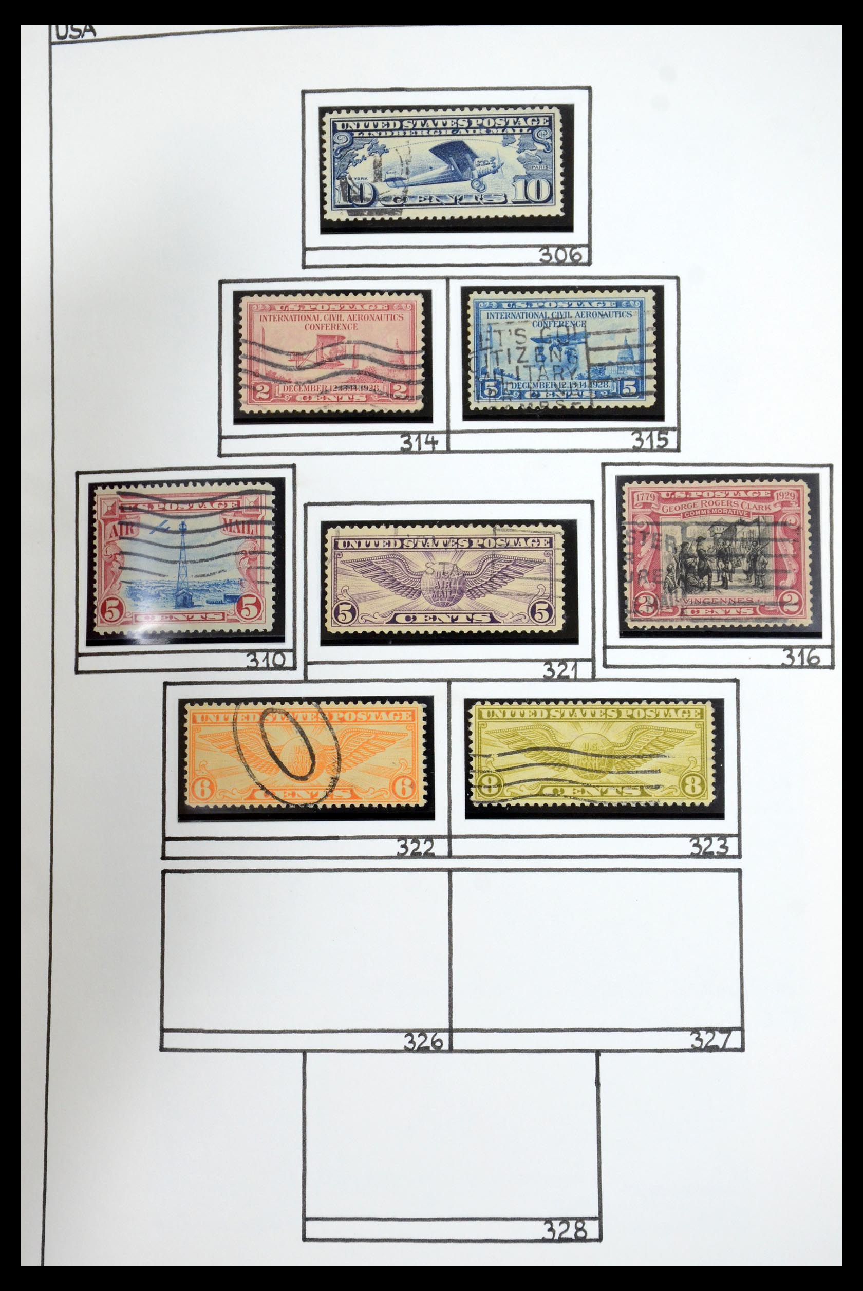 35888 018 - Stamp Collection 35888 USA 1851-2014.