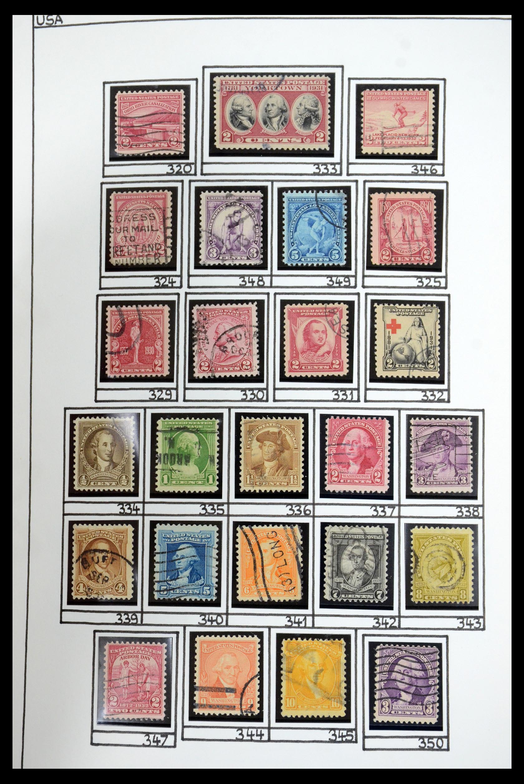 35888 019 - Stamp Collection 35888 USA 1851-2014.